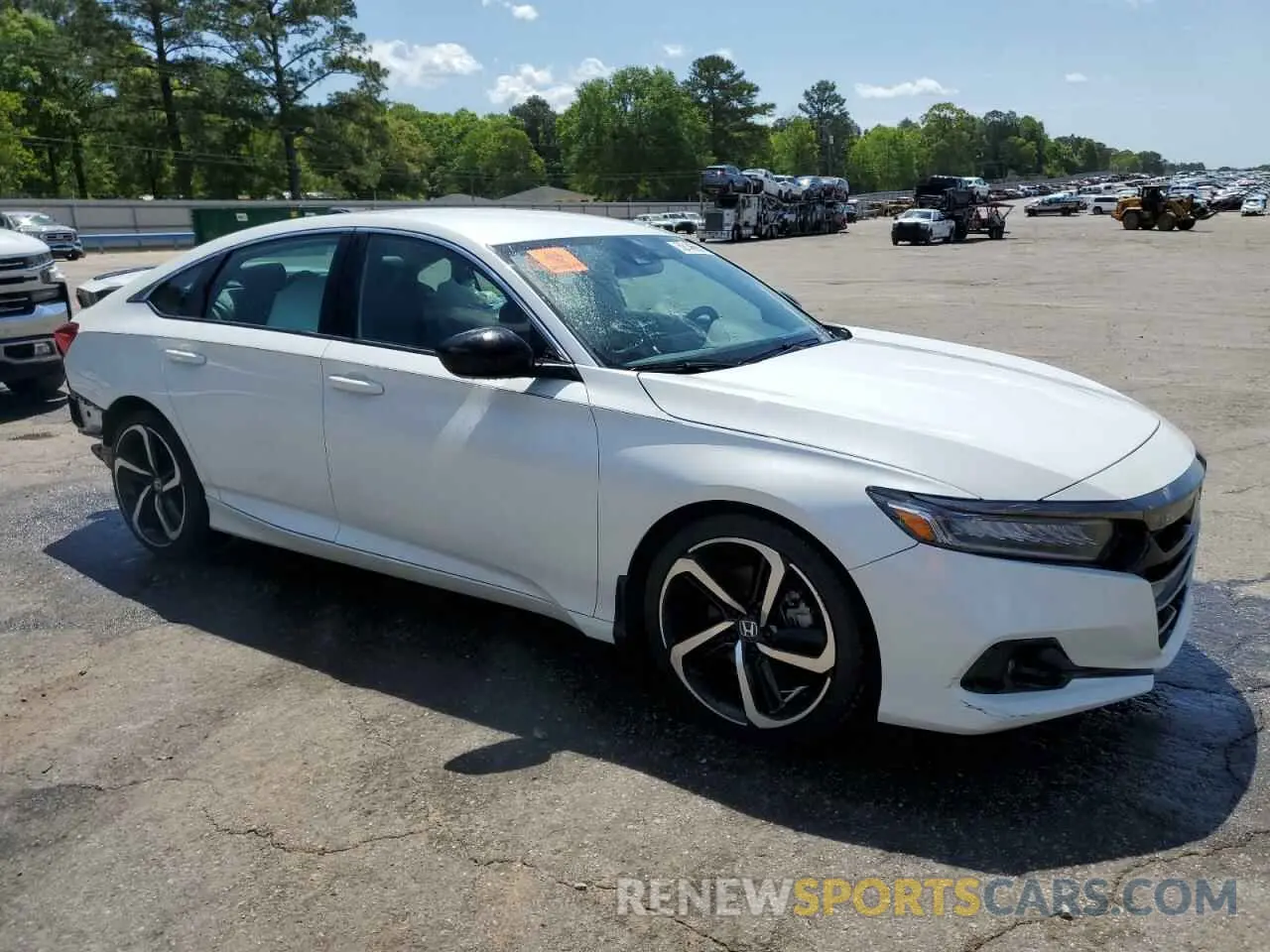 4 Photograph of a damaged car 1HGCV1F35NA090884 HONDA ACCORD 2022
