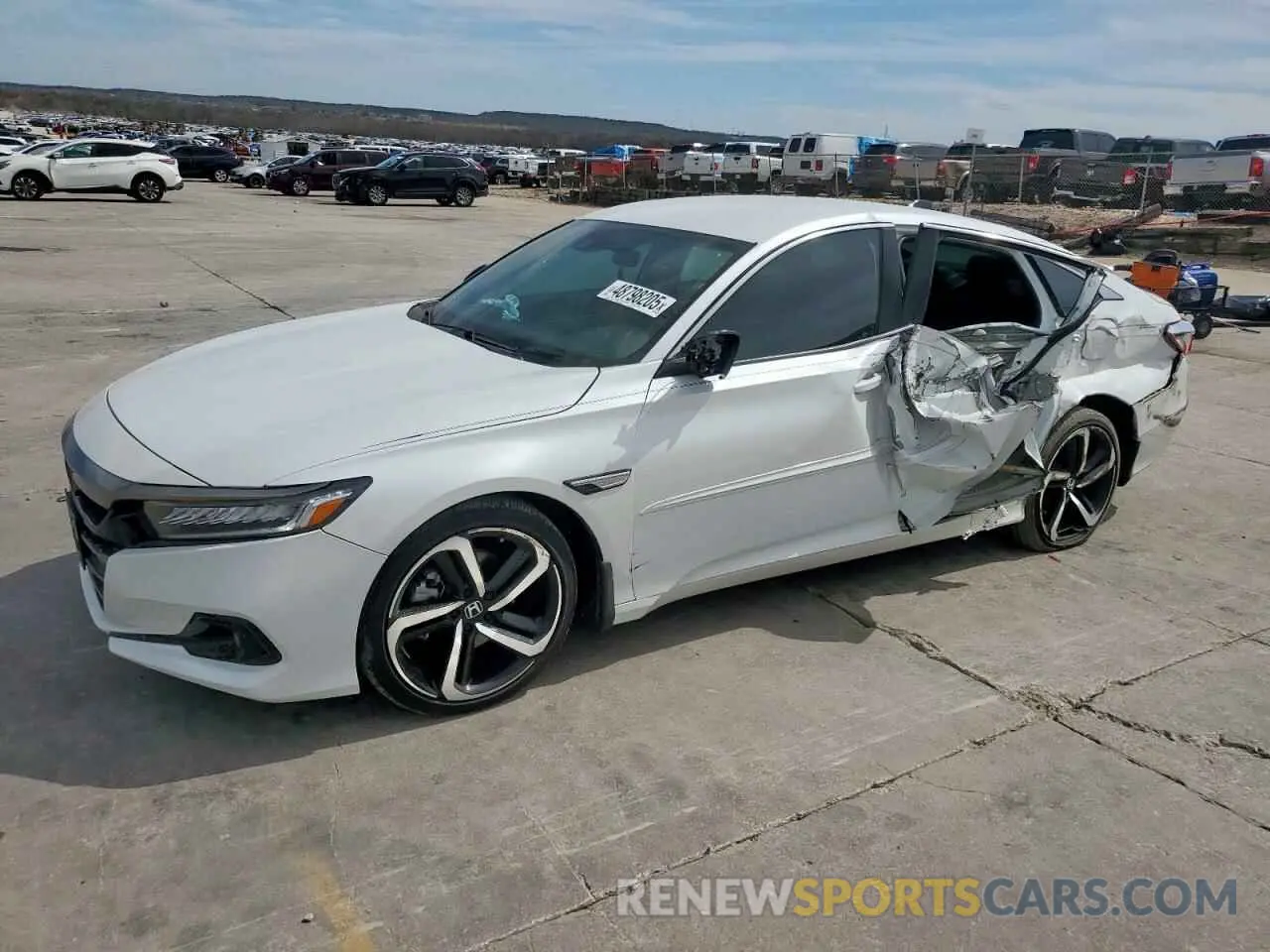 1 Фотография поврежденного автомобиля 1HGCV1F35NA095132 HONDA ACCORD 2022