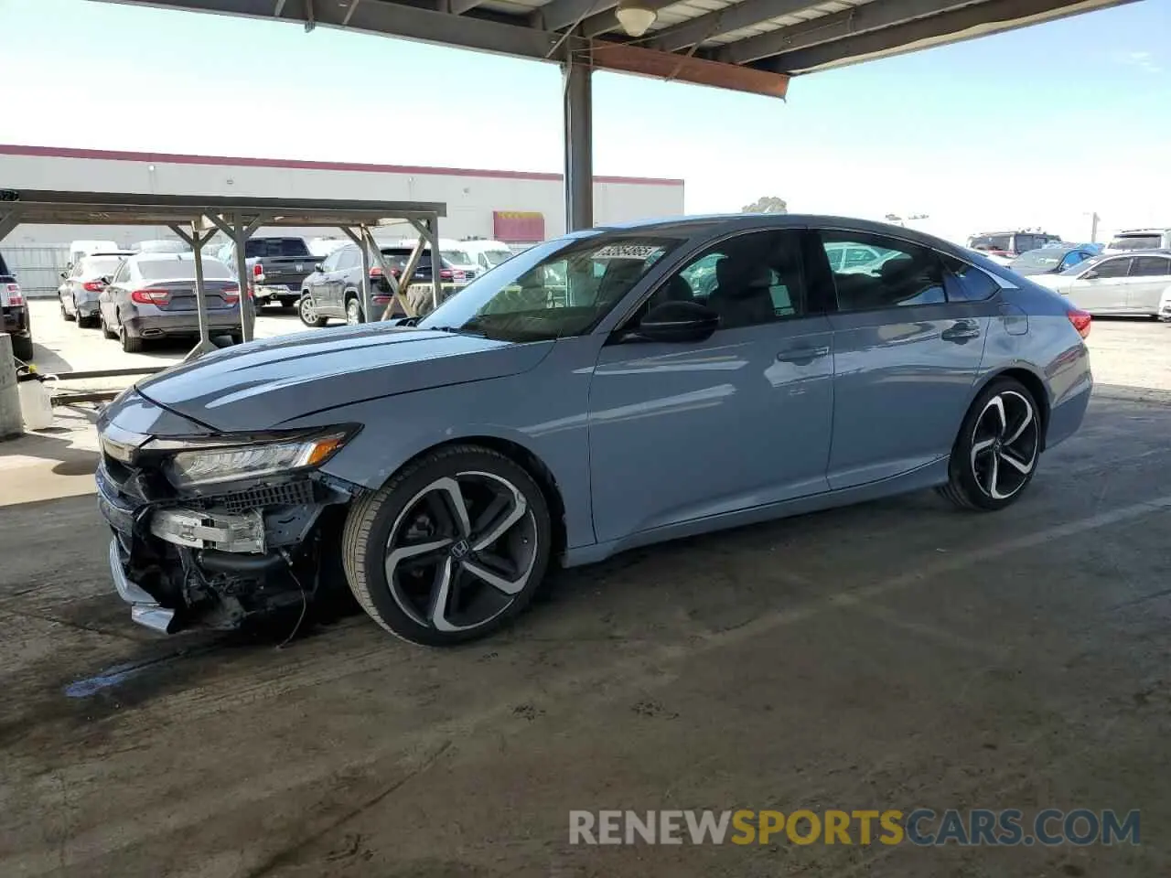 1 Photograph of a damaged car 1HGCV1F35NA096880 HONDA ACCORD 2022