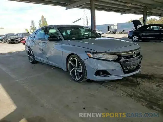 11 Photograph of a damaged car 1HGCV1F35NA096880 HONDA ACCORD 2022