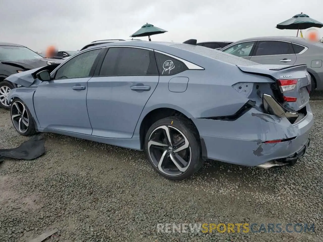 2 Photograph of a damaged car 1HGCV1F35NA109028 HONDA ACCORD 2022