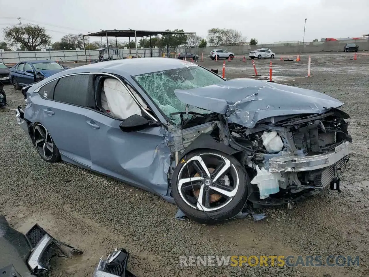 4 Photograph of a damaged car 1HGCV1F35NA109028 HONDA ACCORD 2022