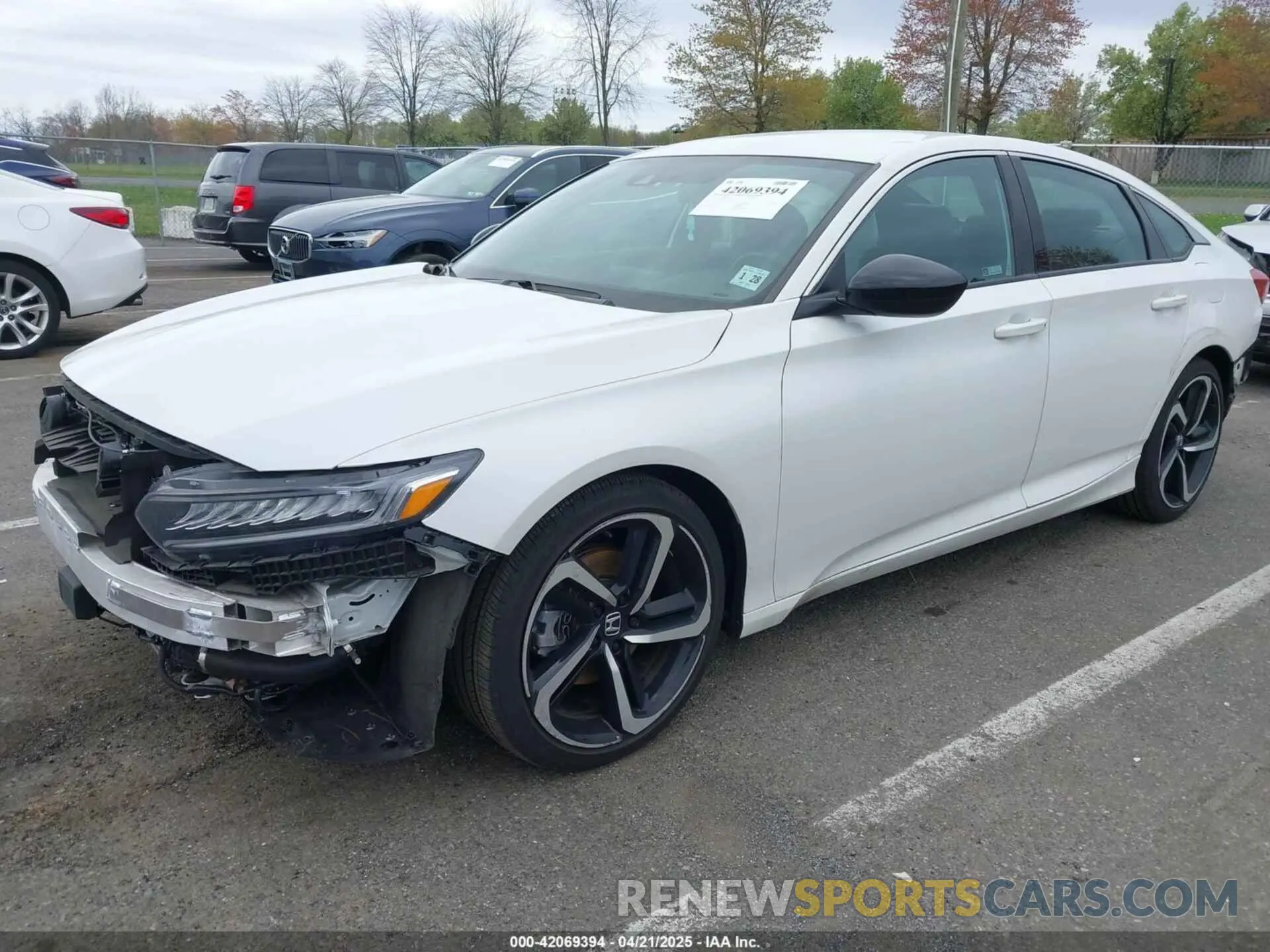 2 Photograph of a damaged car 1HGCV1F35NA111989 HONDA ACCORD 2022
