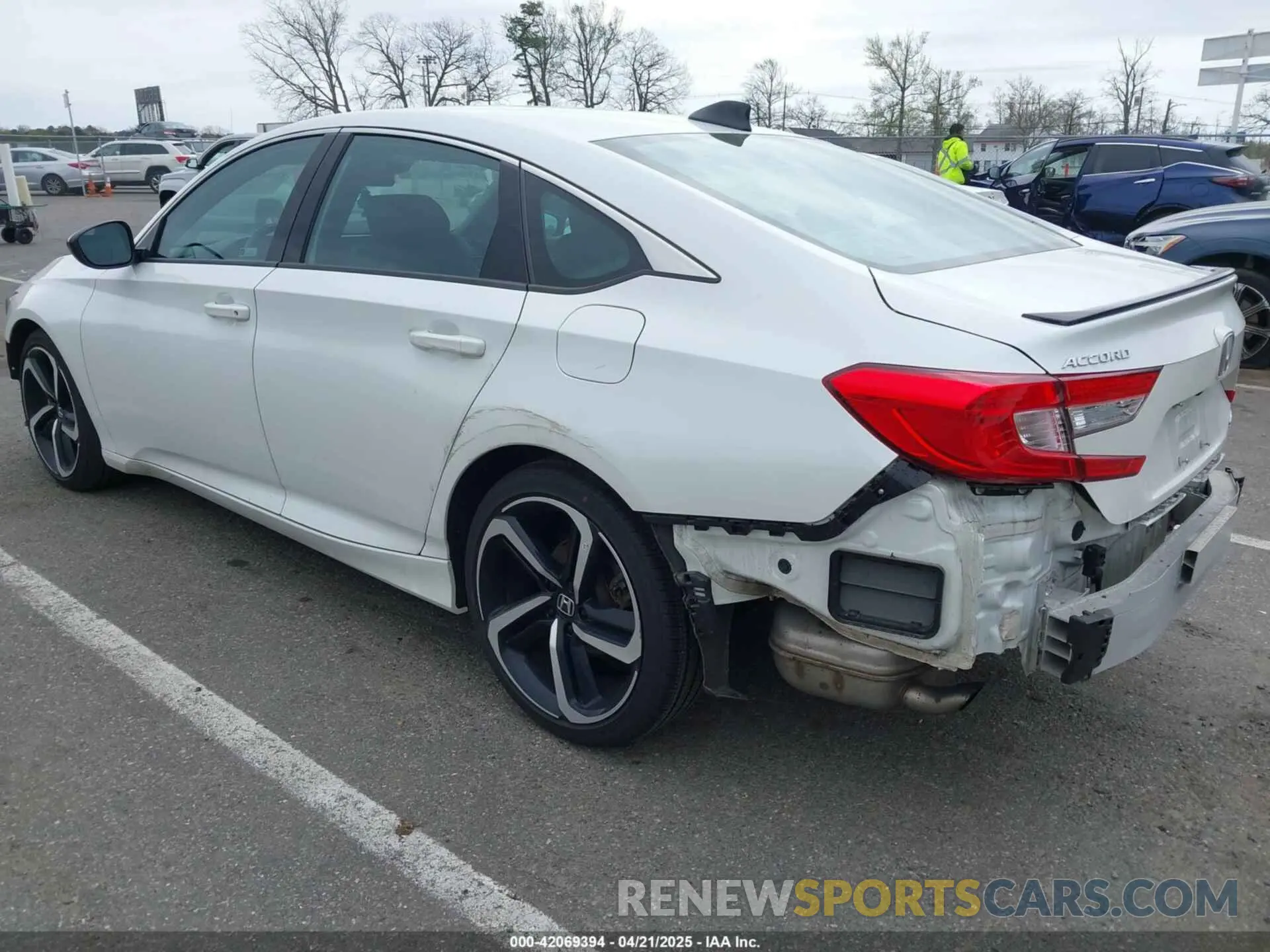3 Photograph of a damaged car 1HGCV1F35NA111989 HONDA ACCORD 2022