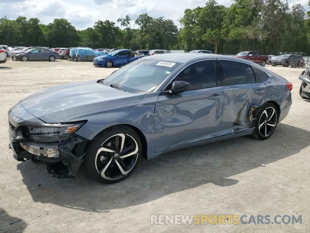 1 Фотография поврежденного автомобиля 1HGCV1F35NA121079 HONDA ACCORD 2022