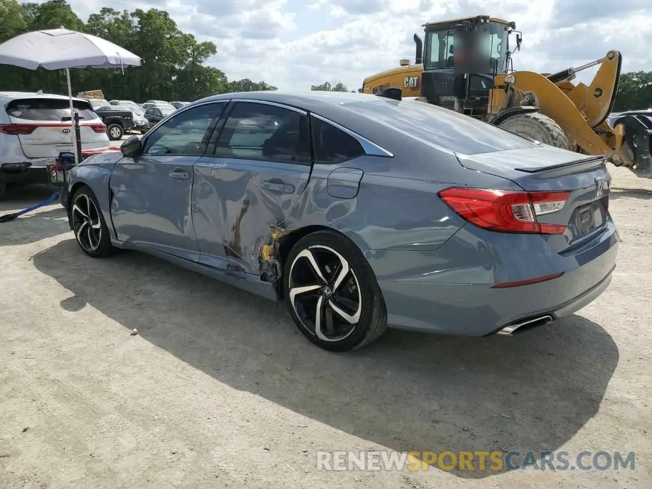 2 Фотография поврежденного автомобиля 1HGCV1F35NA121079 HONDA ACCORD 2022