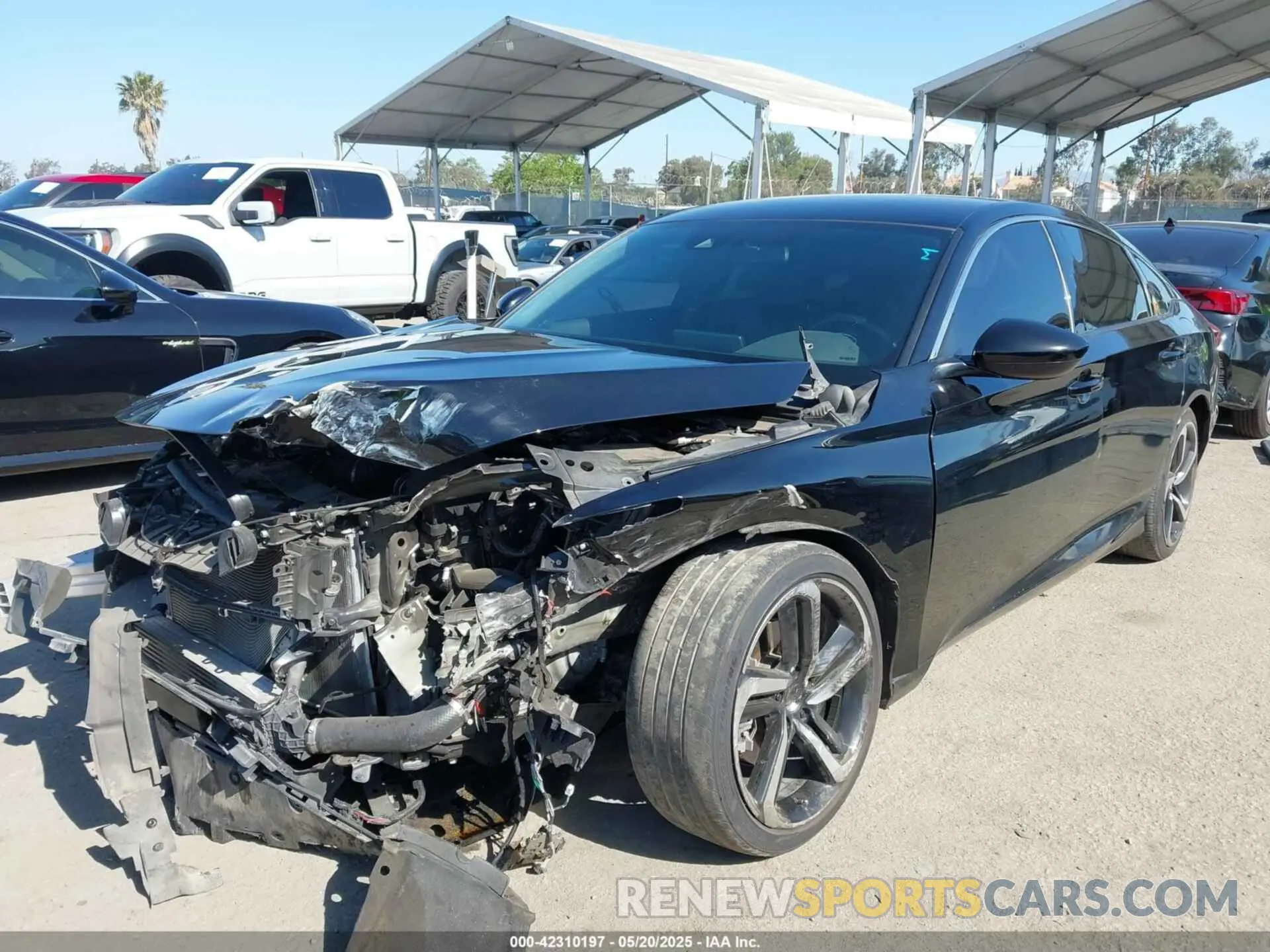 2 Photograph of a damaged car 1HGCV1F35NA122622 HONDA ACCORD 2022