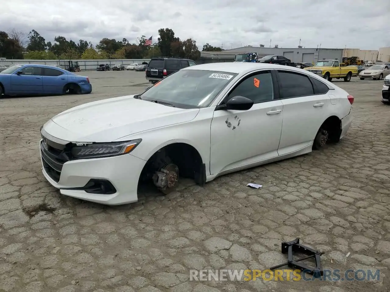 1 Photograph of a damaged car 1HGCV1F36NA033156 HONDA ACCORD 2022