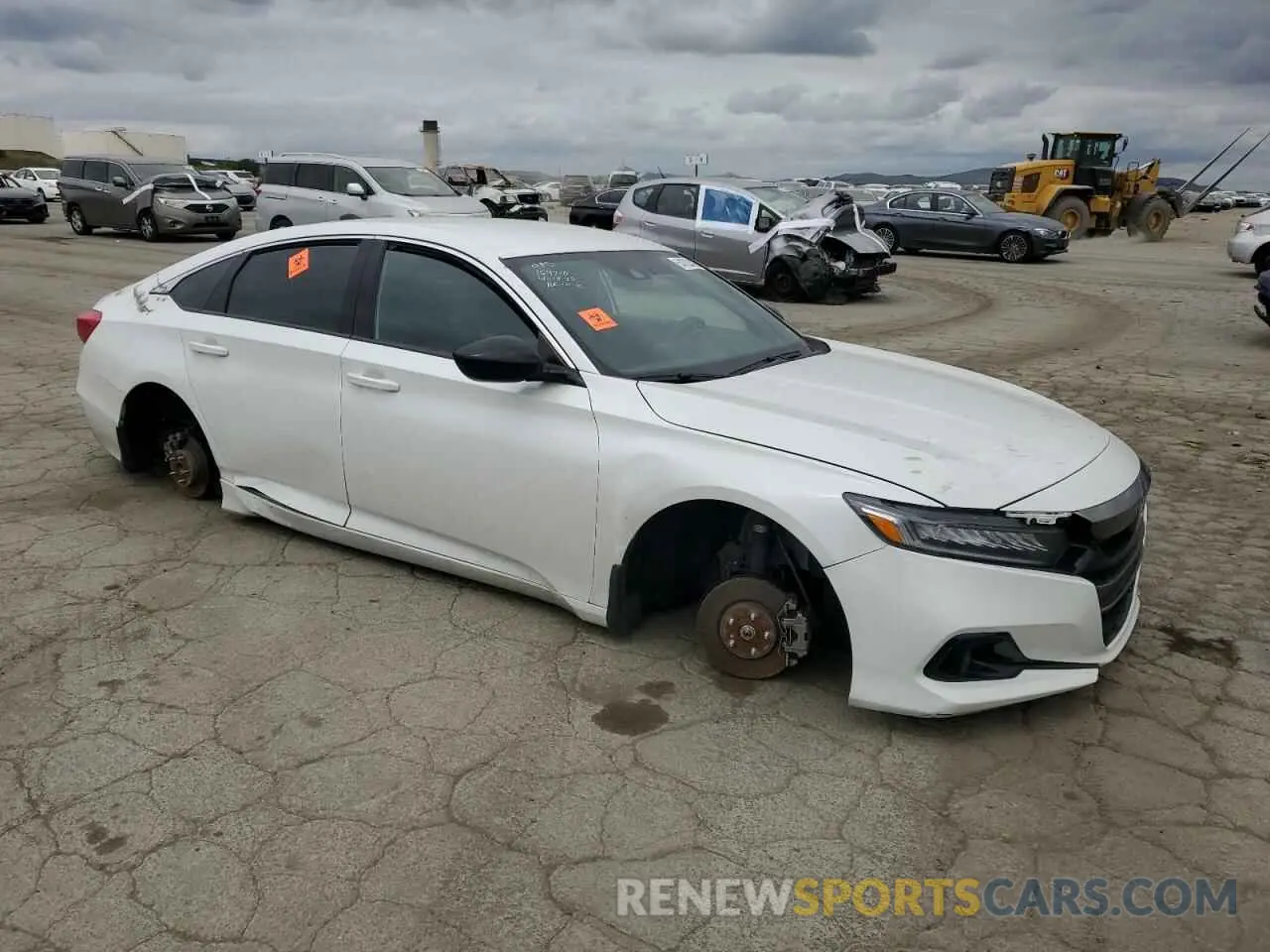 4 Photograph of a damaged car 1HGCV1F36NA033156 HONDA ACCORD 2022
