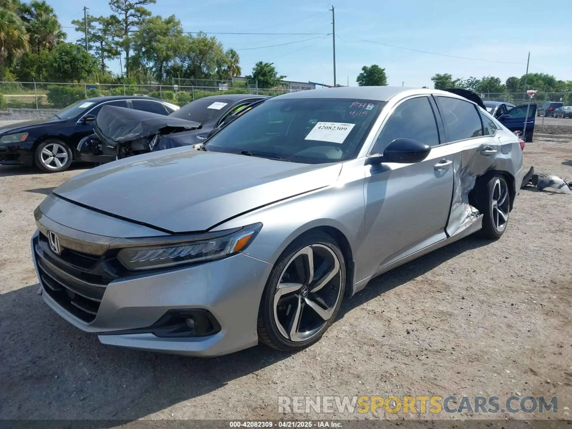 2 Фотография поврежденного автомобиля 1HGCV1F36NA036459 HONDA ACCORD 2022