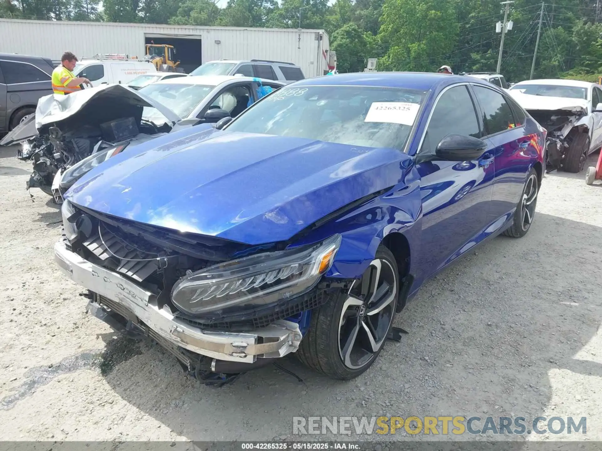 2 Фотография поврежденного автомобиля 1HGCV1F36NA038888 HONDA ACCORD 2022