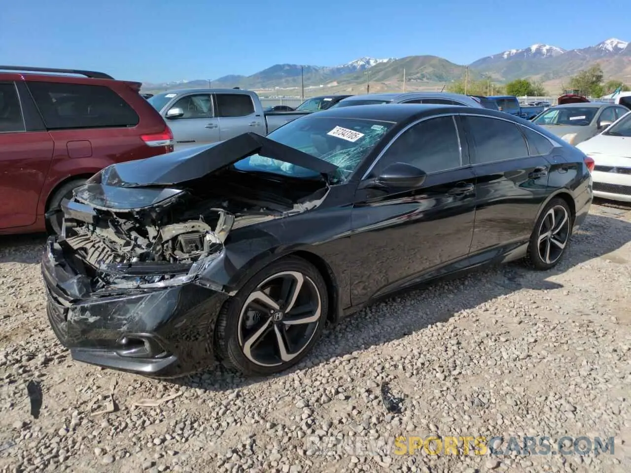 1 Photograph of a damaged car 1HGCV1F36NA049115 HONDA ACCORD 2022