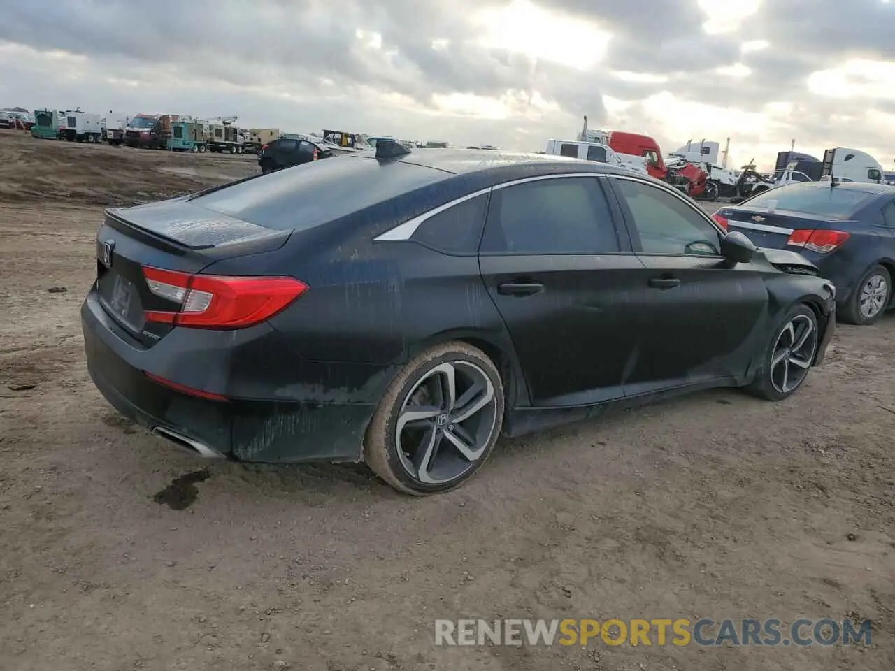 3 Photograph of a damaged car 1HGCV1F36NA051186 HONDA ACCORD 2022
