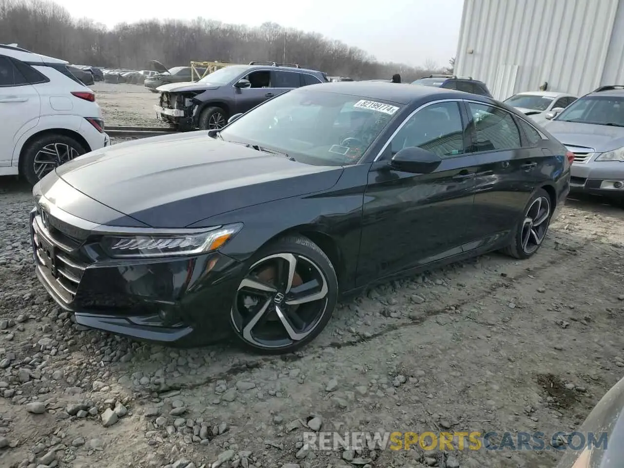 1 Photograph of a damaged car 1HGCV1F36NA072247 HONDA ACCORD 2022