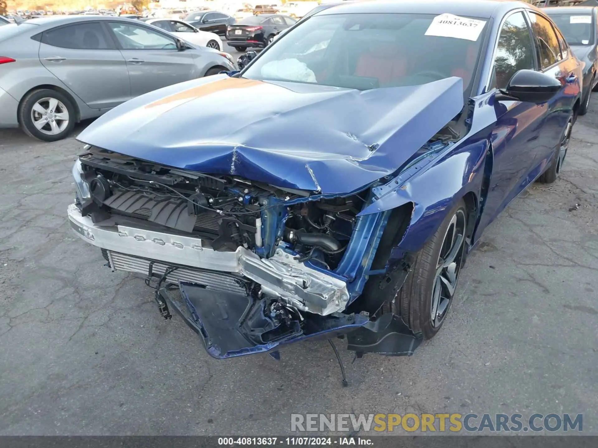 6 Фотография поврежденного автомобиля 1HGCV1F36NA075505 HONDA ACCORD 2022