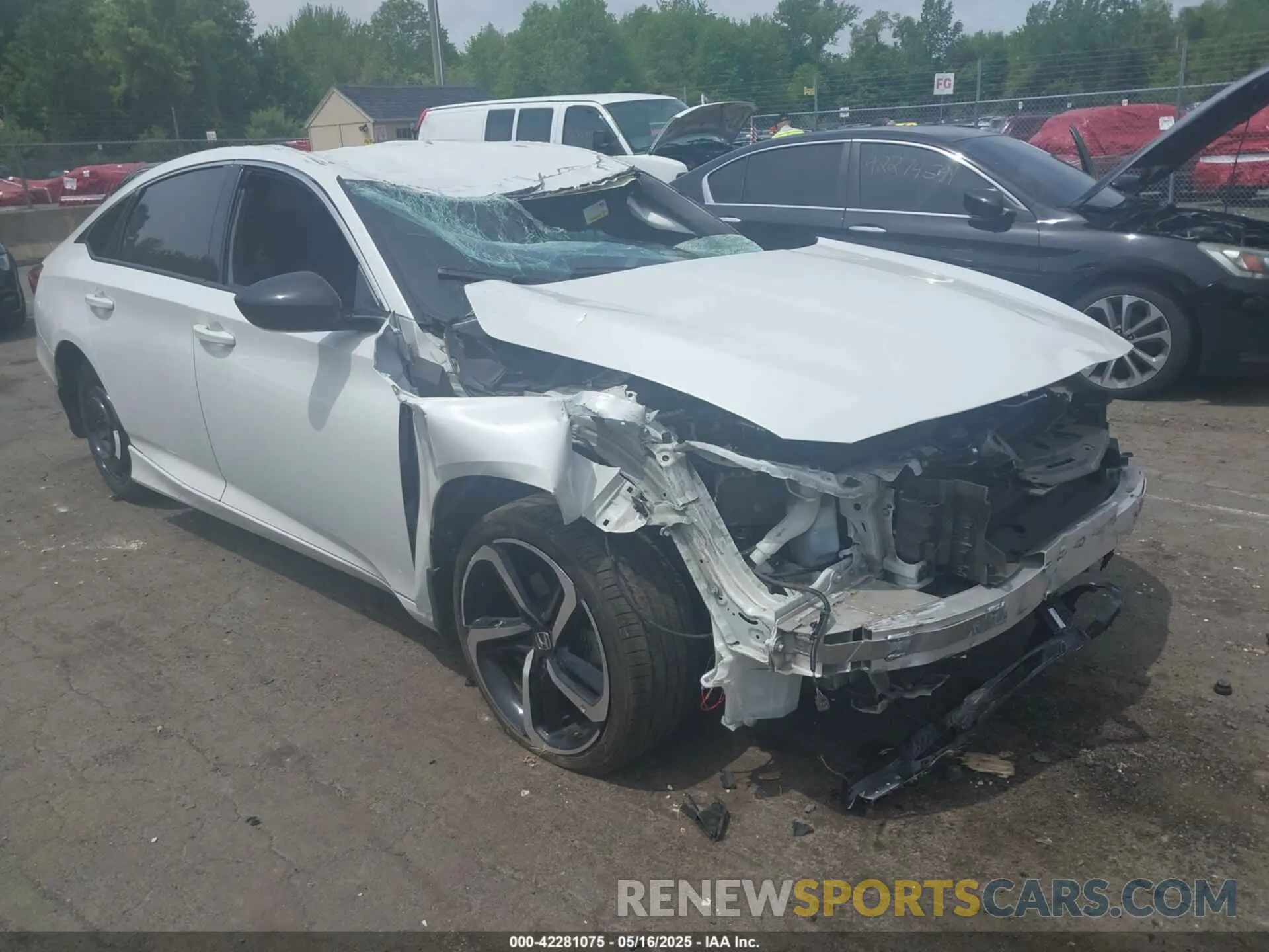 1 Photograph of a damaged car 1HGCV1F36NA078324 HONDA ACCORD 2022