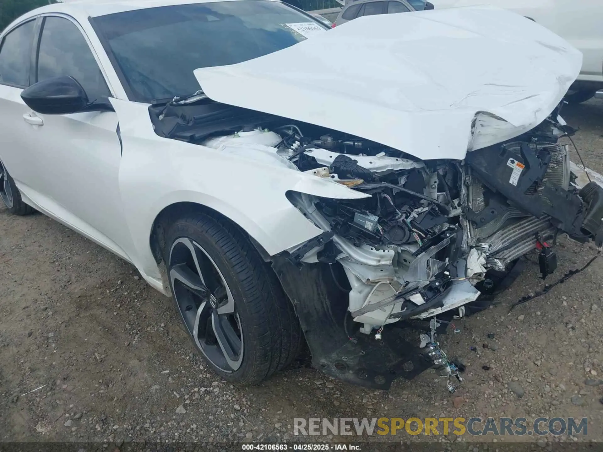 6 Фотография поврежденного автомобиля 1HGCV1F36NA101665 HONDA ACCORD 2022