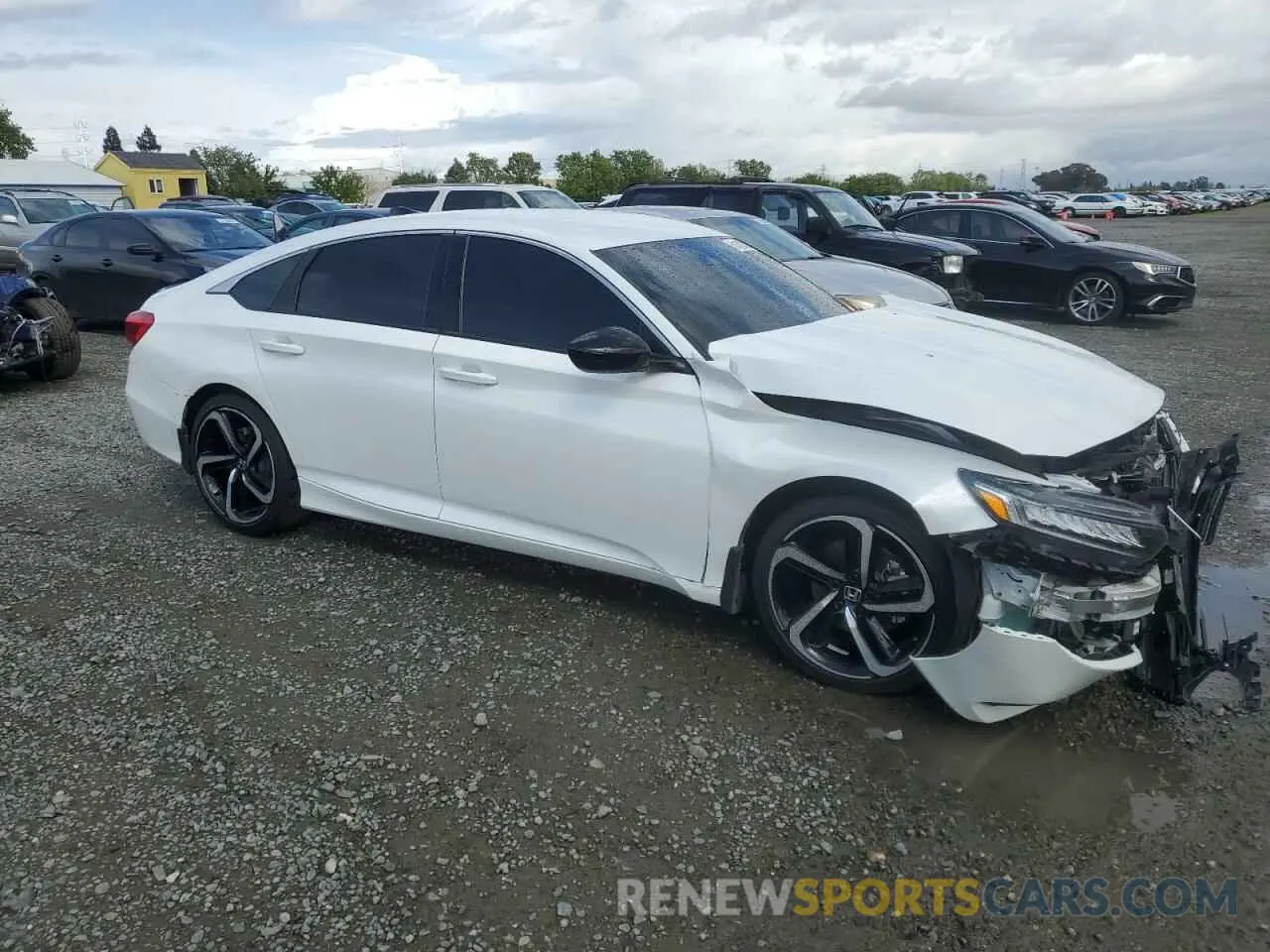 4 Photograph of a damaged car 1HGCV1F36NA112018 HONDA ACCORD 2022