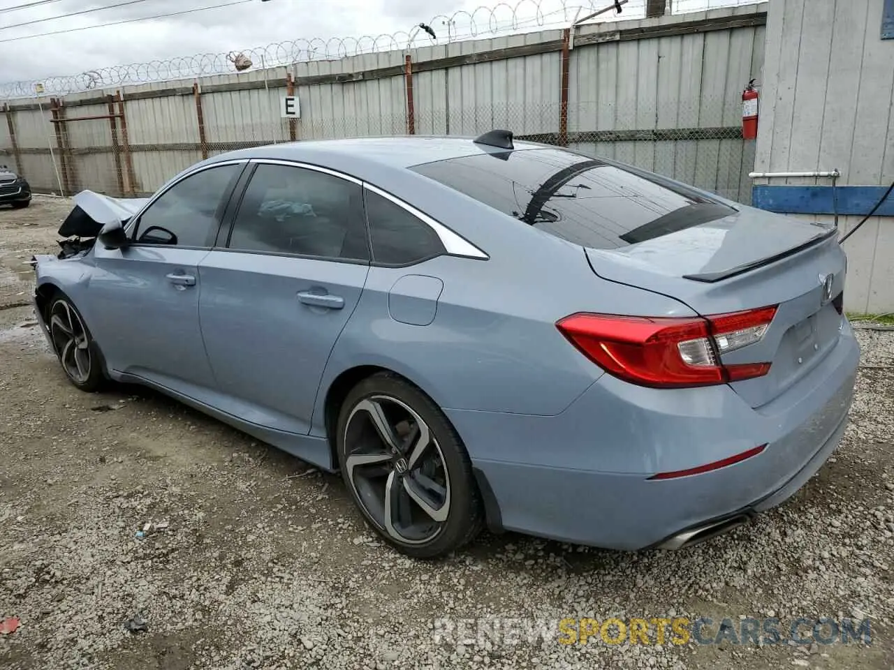 2 Фотография поврежденного автомобиля 1HGCV1F36NA114898 HONDA ACCORD 2022