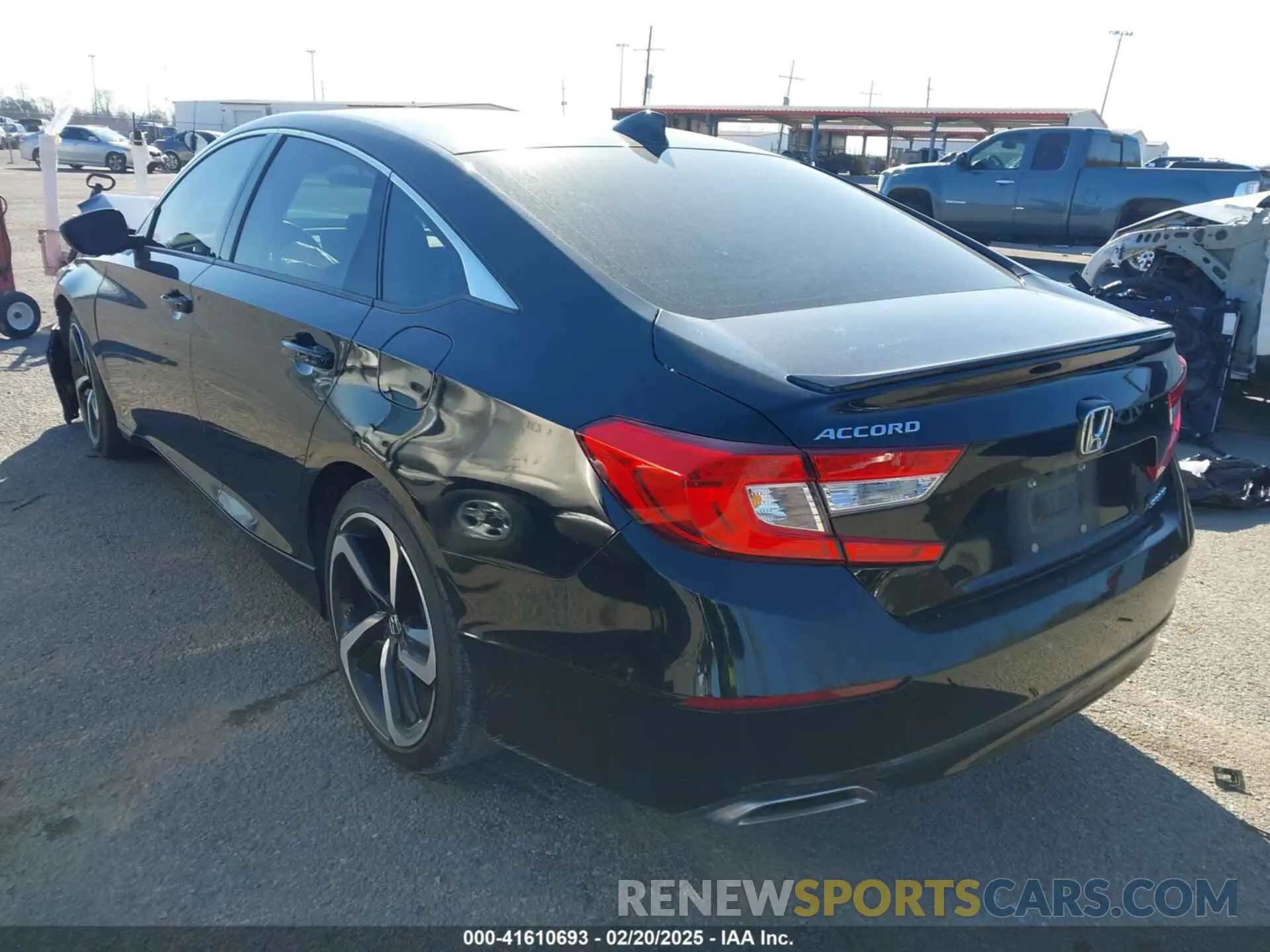 3 Photograph of a damaged car 1HGCV1F36NA117588 HONDA ACCORD 2022