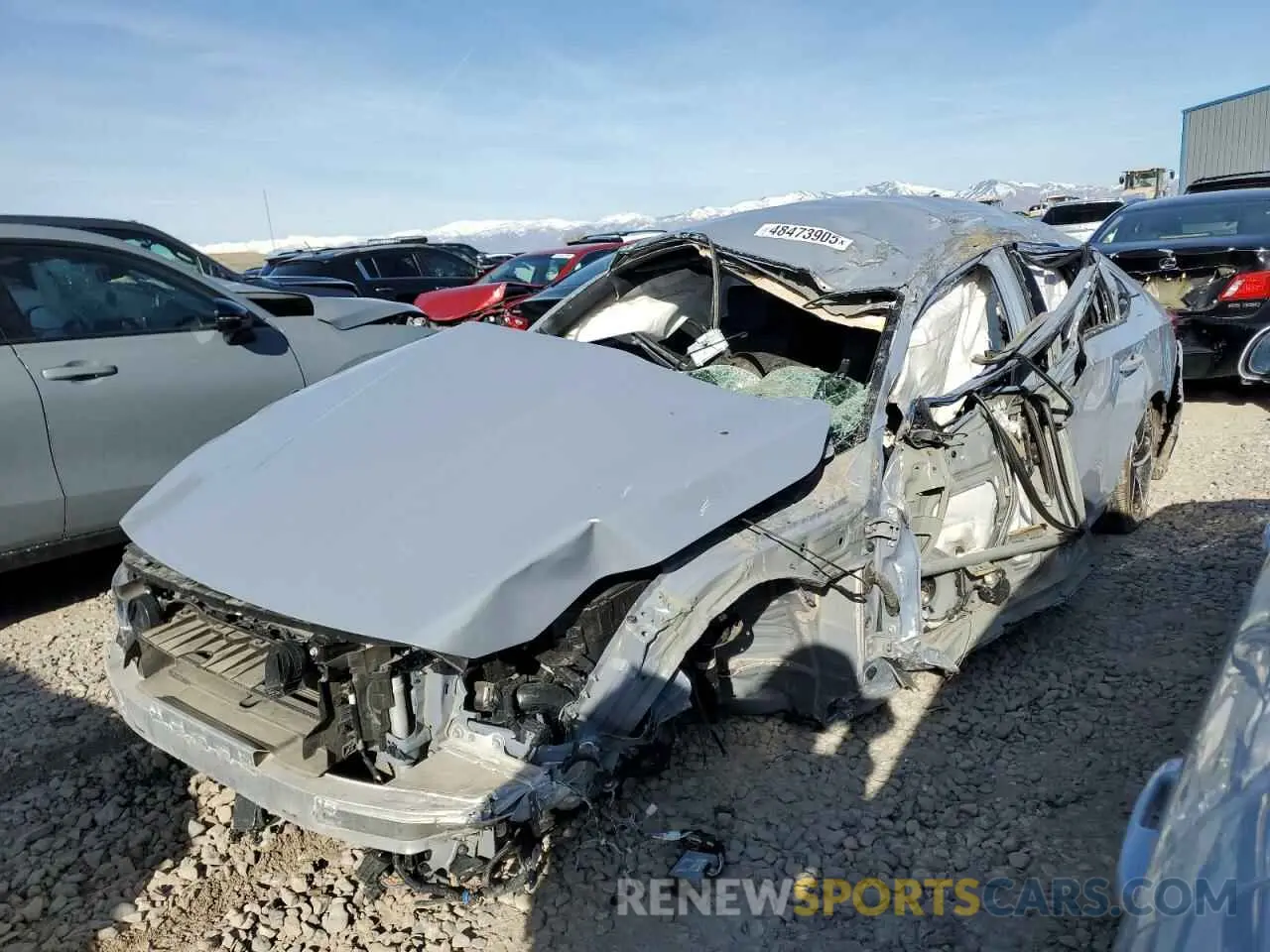 1 Photograph of a damaged car 1HGCV1F37NA012476 HONDA ACCORD 2022