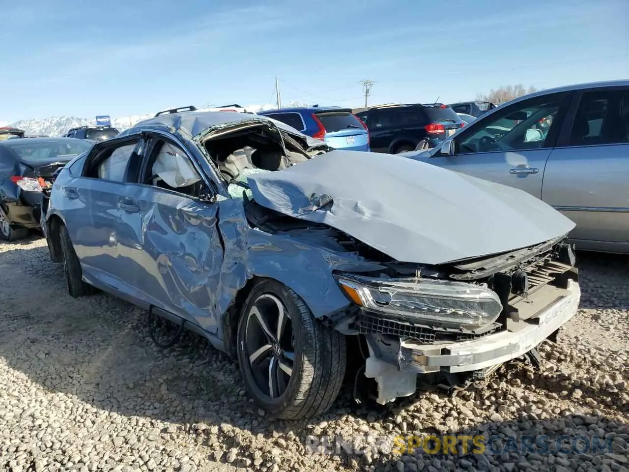 4 Photograph of a damaged car 1HGCV1F37NA012476 HONDA ACCORD 2022