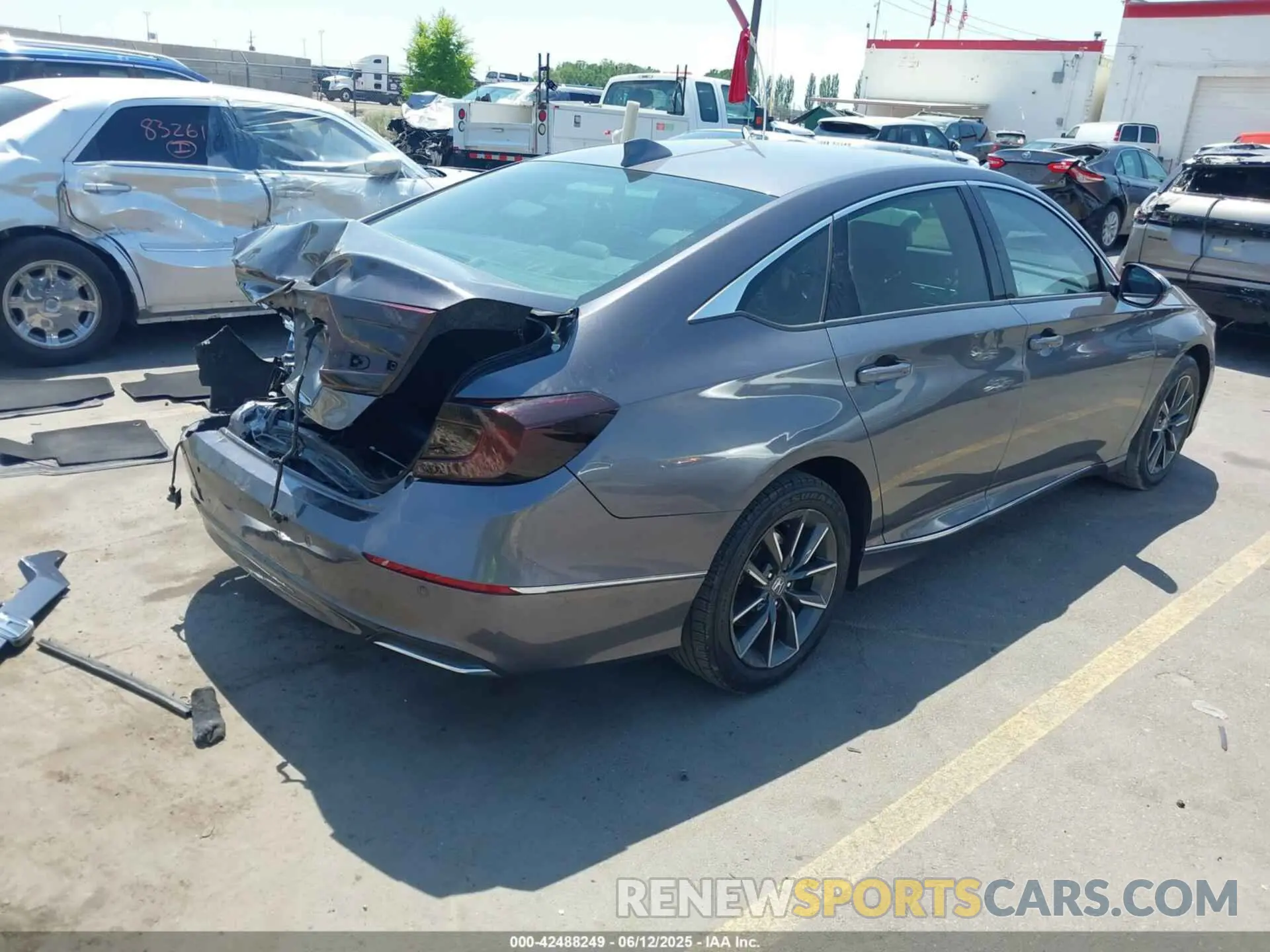 4 Photograph of a damaged car 1HGCV1F37NA022487 HONDA ACCORD 2022