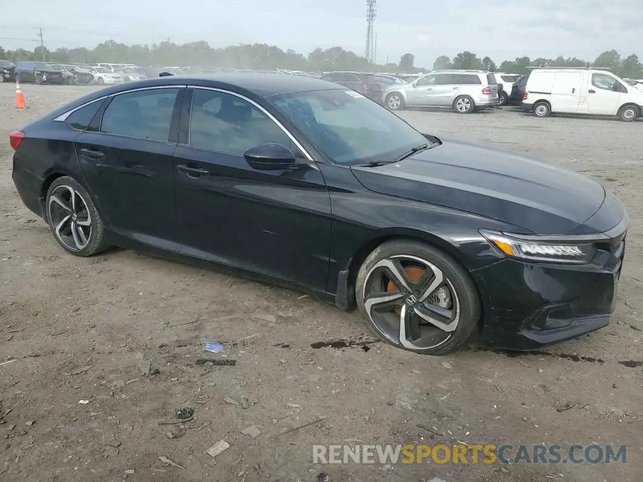 4 Фотография поврежденного автомобиля 1HGCV1F37NA032629 HONDA ACCORD 2022