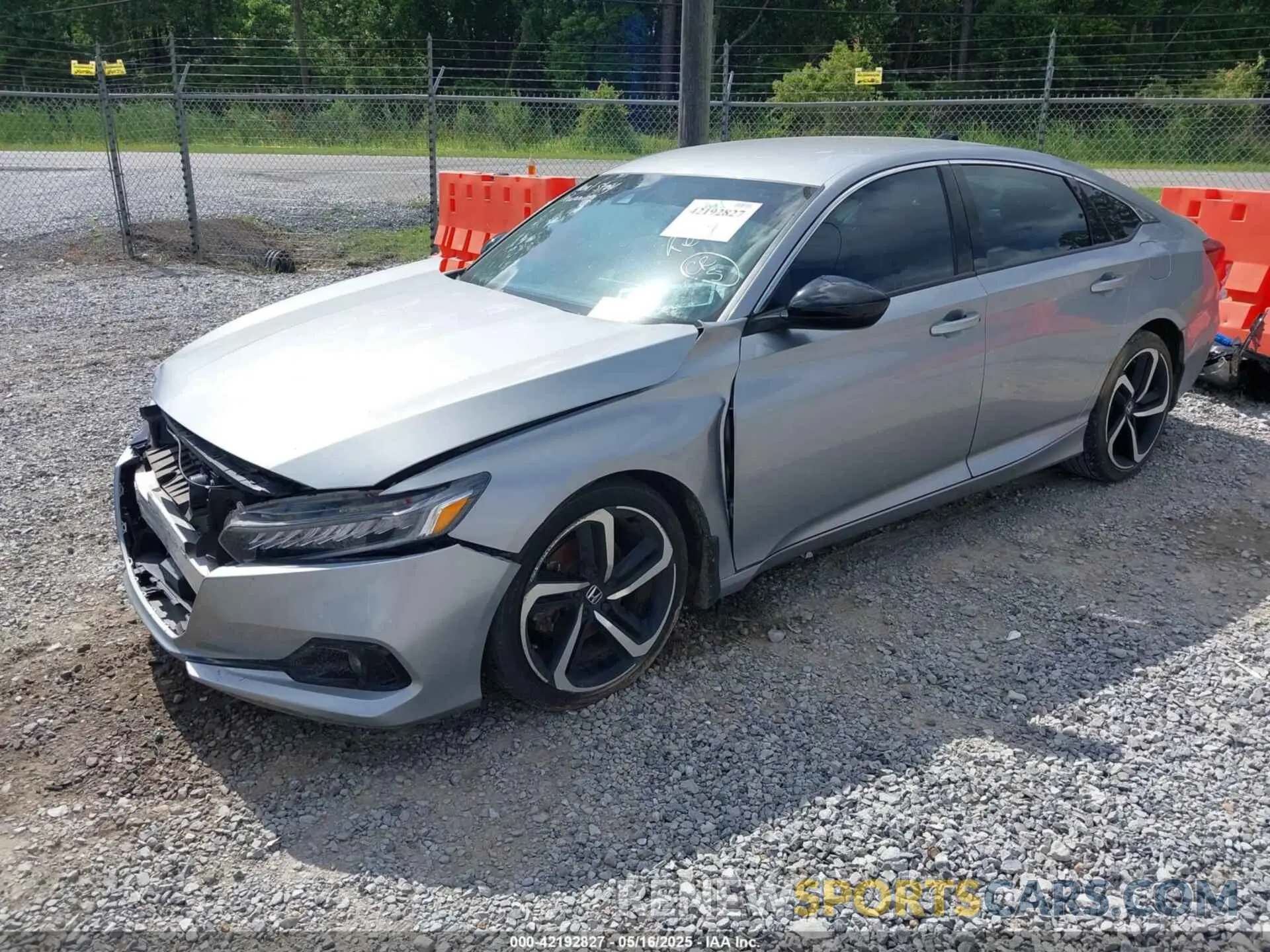 2 Photograph of a damaged car 1HGCV1F37NA043372 HONDA ACCORD 2022