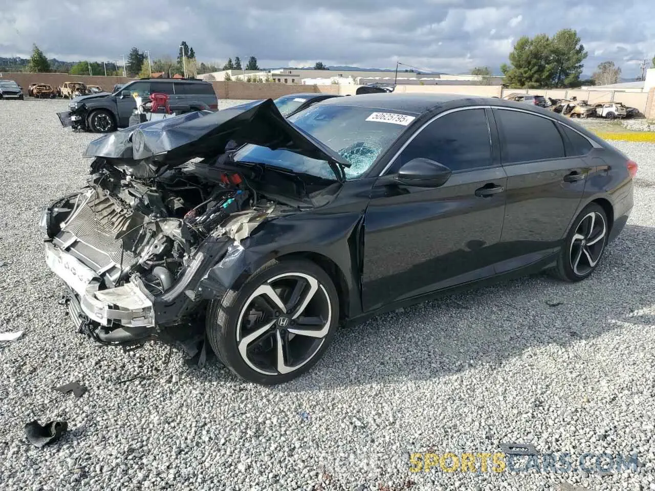 1 Фотография поврежденного автомобиля 1HGCV1F37NA047356 HONDA ACCORD 2022