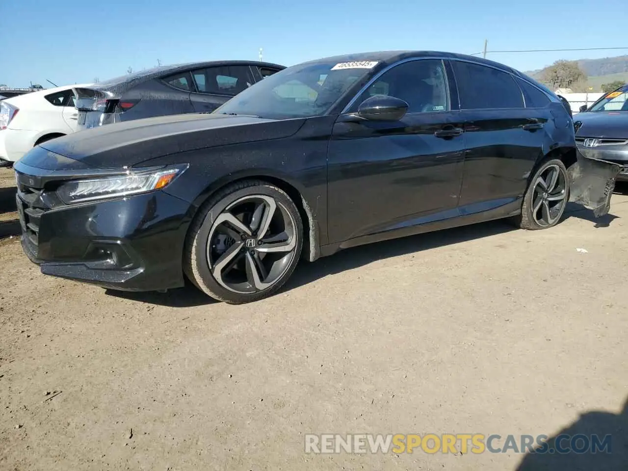 1 Photograph of a damaged car 1HGCV1F37NA070488 HONDA ACCORD 2022