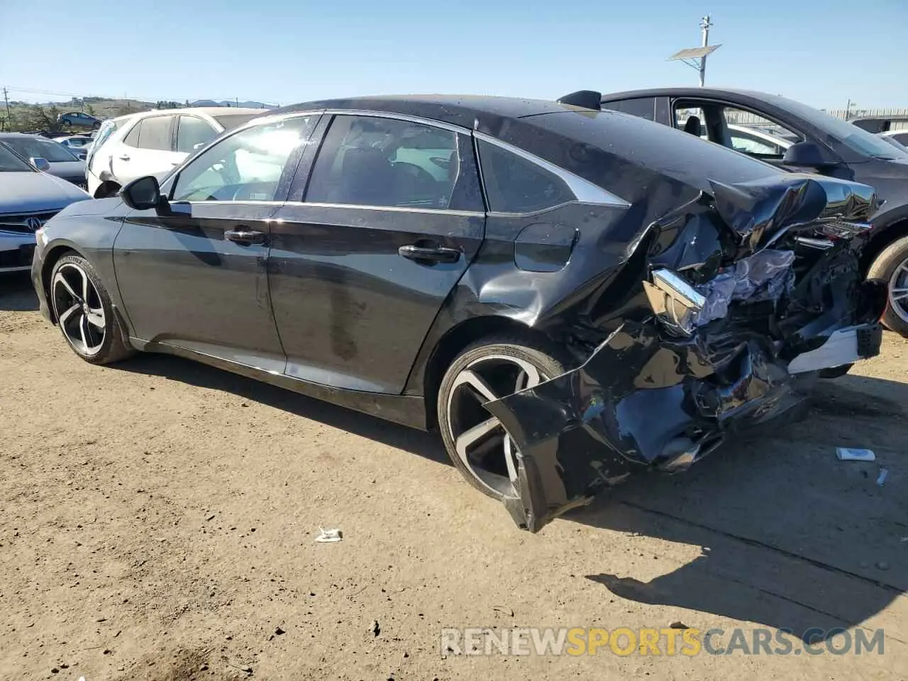 2 Photograph of a damaged car 1HGCV1F37NA070488 HONDA ACCORD 2022