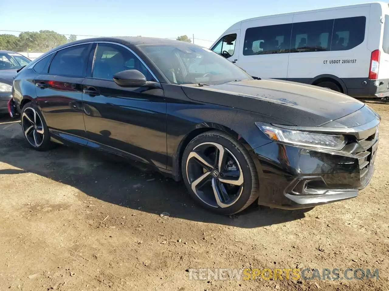 4 Photograph of a damaged car 1HGCV1F37NA070488 HONDA ACCORD 2022