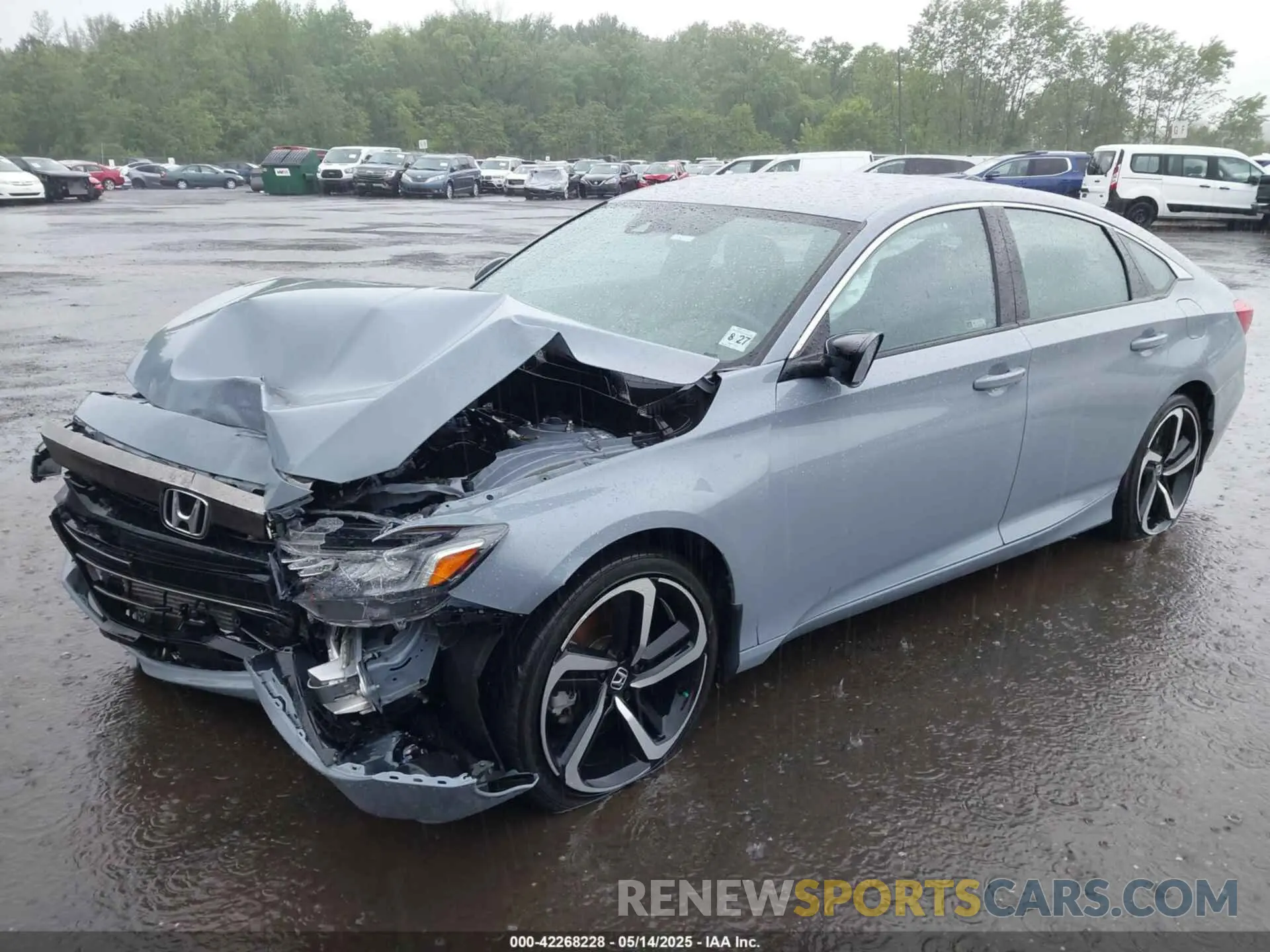 6 Фотография поврежденного автомобиля 1HGCV1F37NA075335 HONDA ACCORD 2022