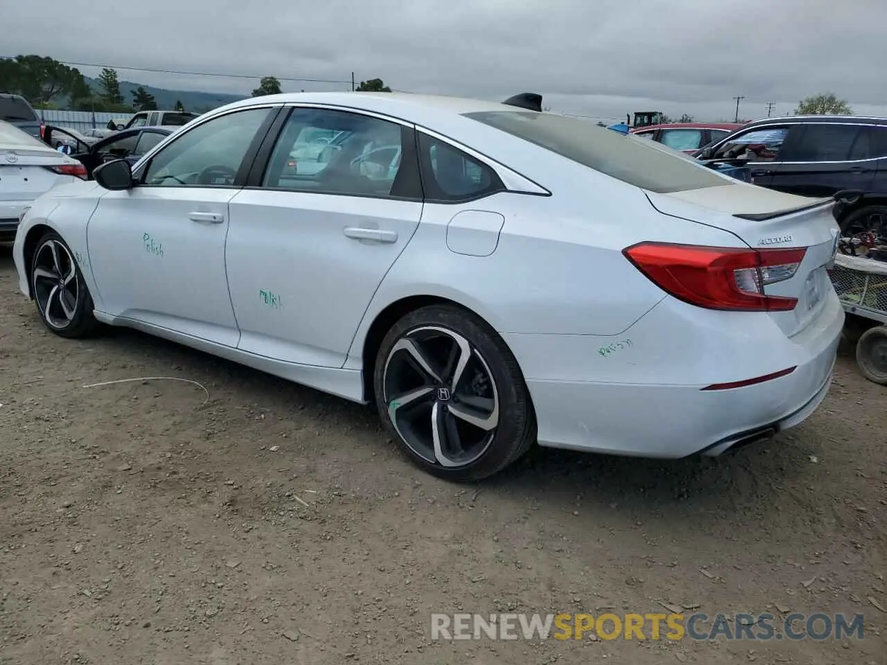 2 Фотография поврежденного автомобиля 1HGCV1F37NA090255 HONDA ACCORD 2022