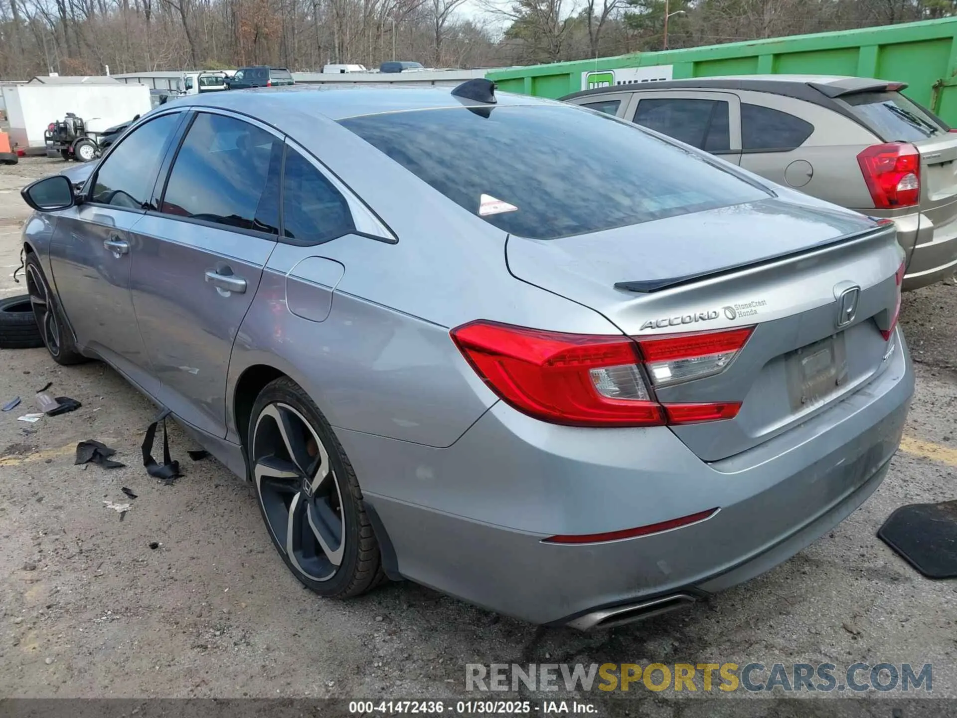 3 Фотография поврежденного автомобиля 1HGCV1F37NA100346 HONDA ACCORD 2022