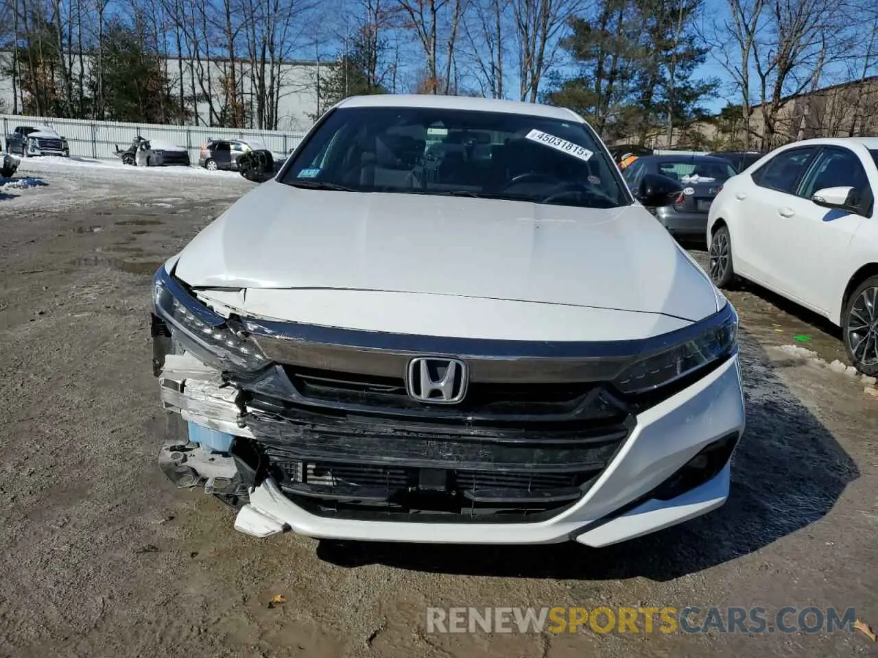 5 Photograph of a damaged car 1HGCV1F37NA103411 HONDA ACCORD 2022