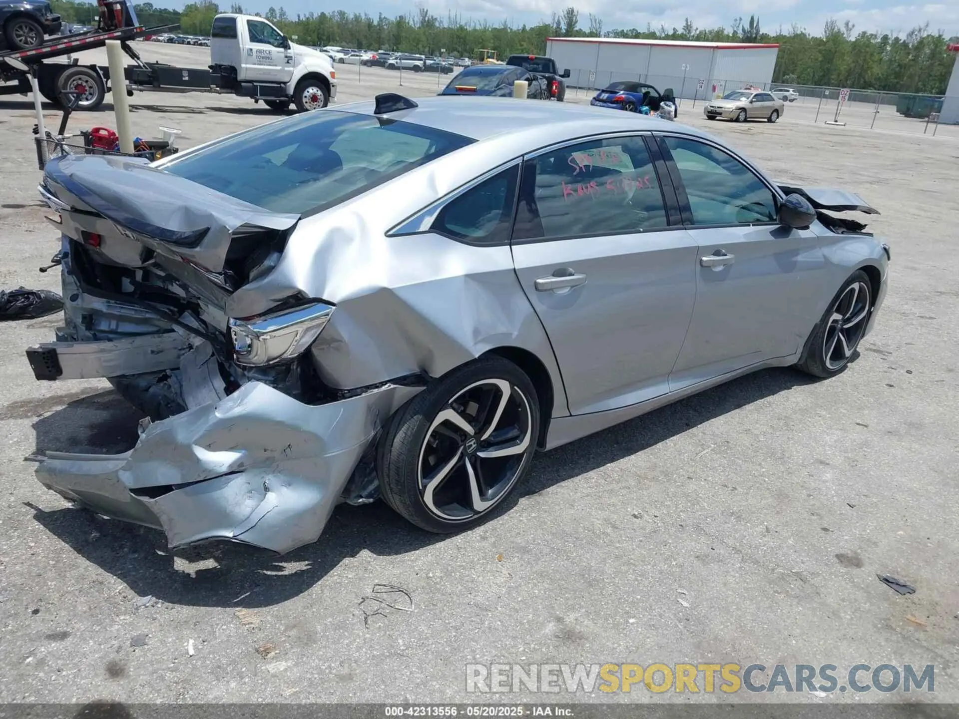 4 Фотография поврежденного автомобиля 1HGCV1F37NA106700 HONDA ACCORD 2022