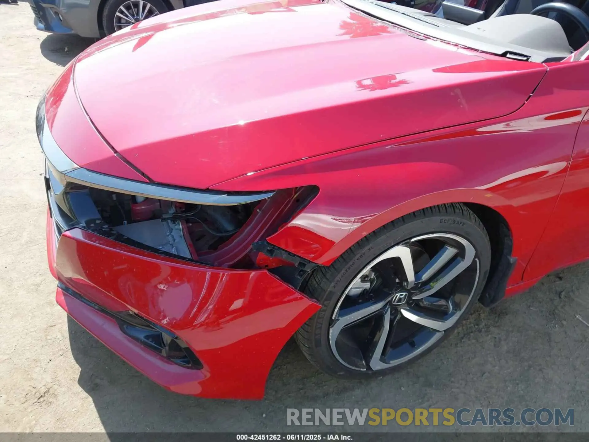 20 Фотография поврежденного автомобиля 1HGCV1F38NA018609 HONDA ACCORD 2022