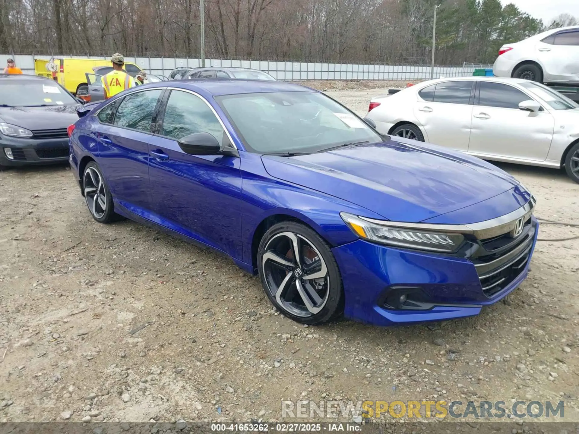 1 Photograph of a damaged car 1HGCV1F38NA026208 HONDA ACCORD 2022