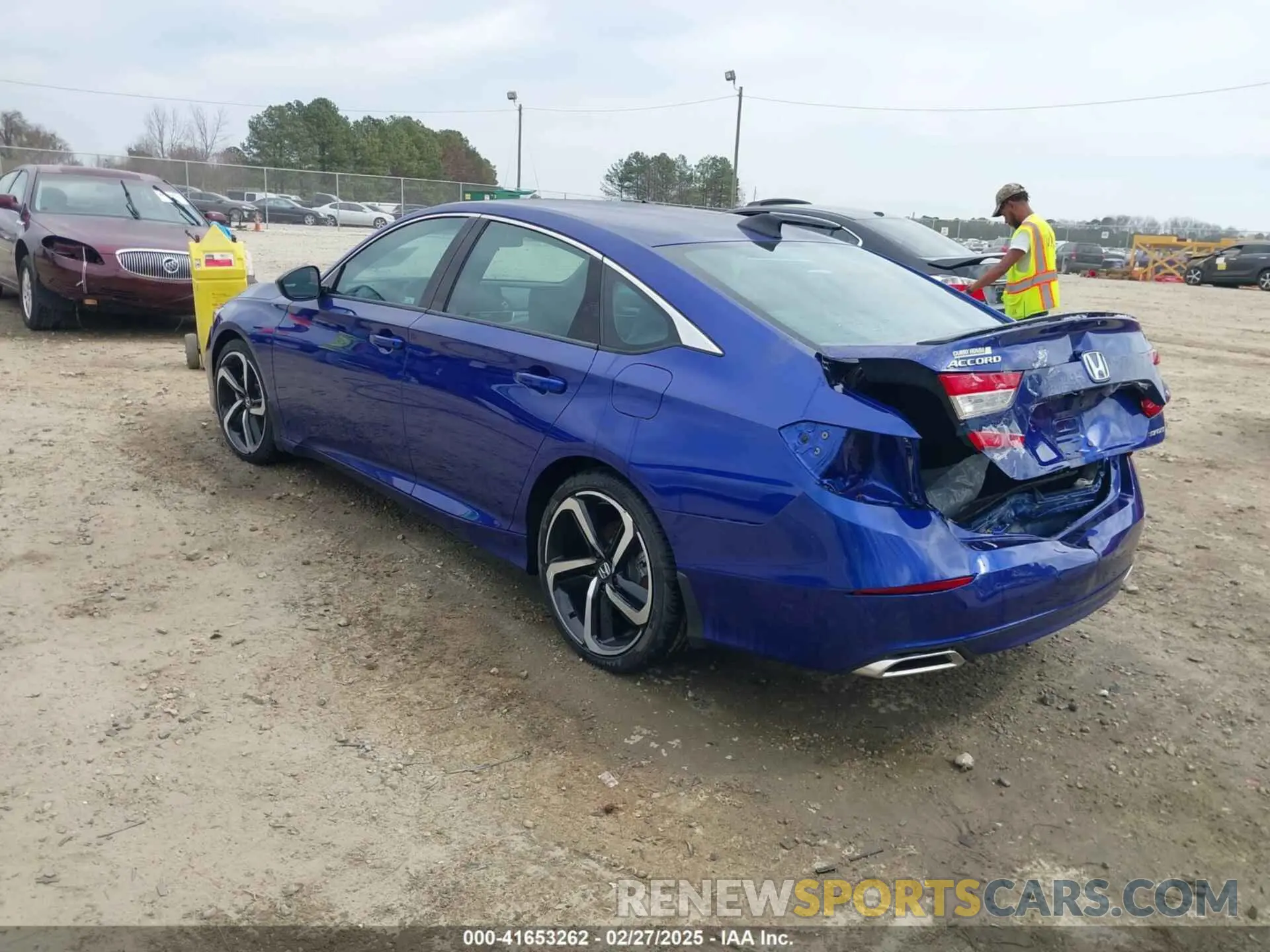 3 Photograph of a damaged car 1HGCV1F38NA026208 HONDA ACCORD 2022