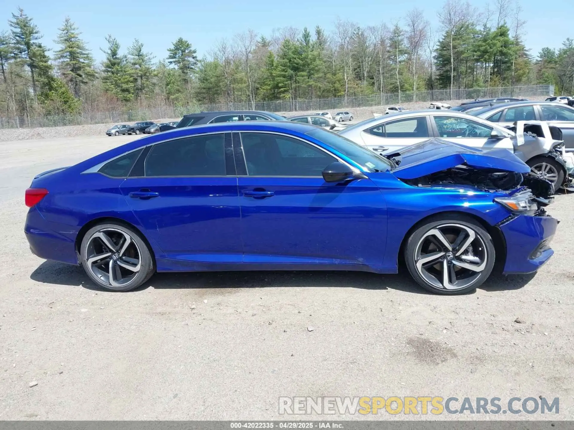 13 Photograph of a damaged car 1HGCV1F38NA042831 HONDA ACCORD 2022