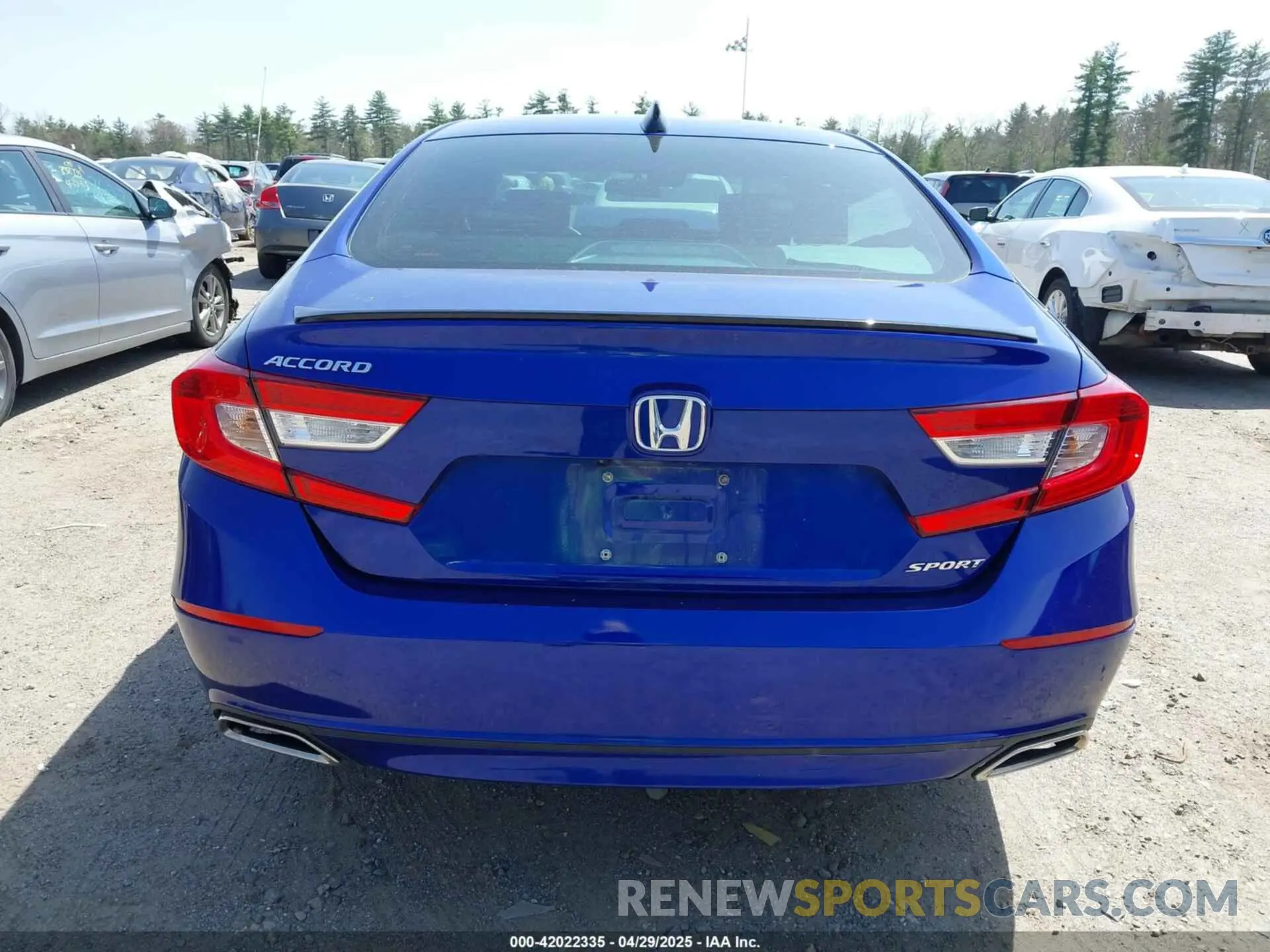 16 Photograph of a damaged car 1HGCV1F38NA042831 HONDA ACCORD 2022