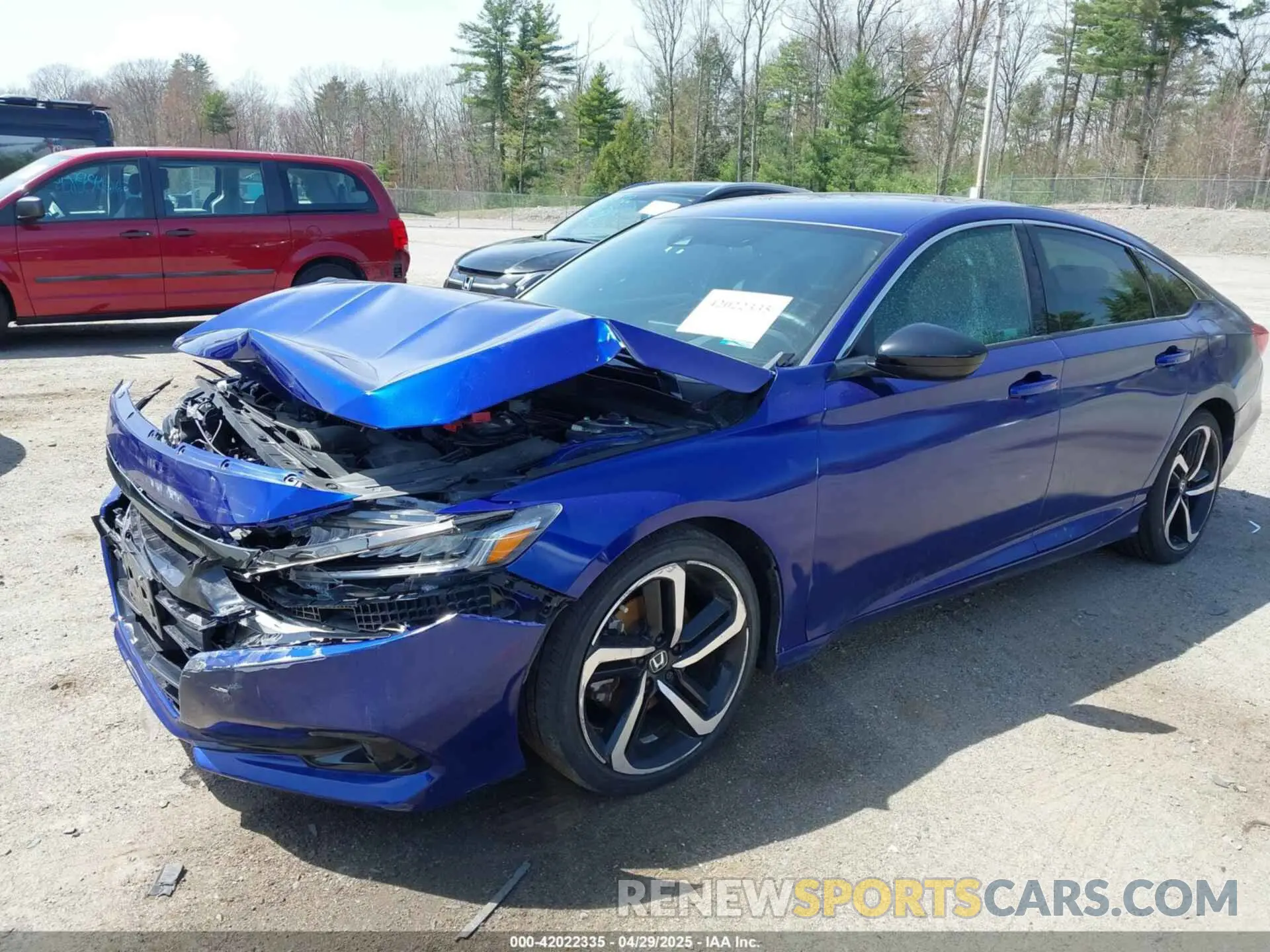 2 Photograph of a damaged car 1HGCV1F38NA042831 HONDA ACCORD 2022