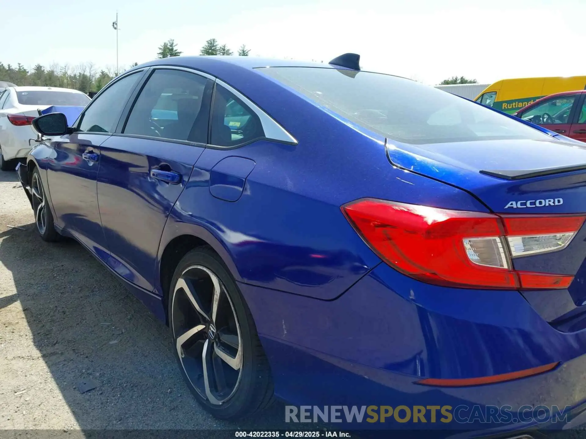 3 Photograph of a damaged car 1HGCV1F38NA042831 HONDA ACCORD 2022