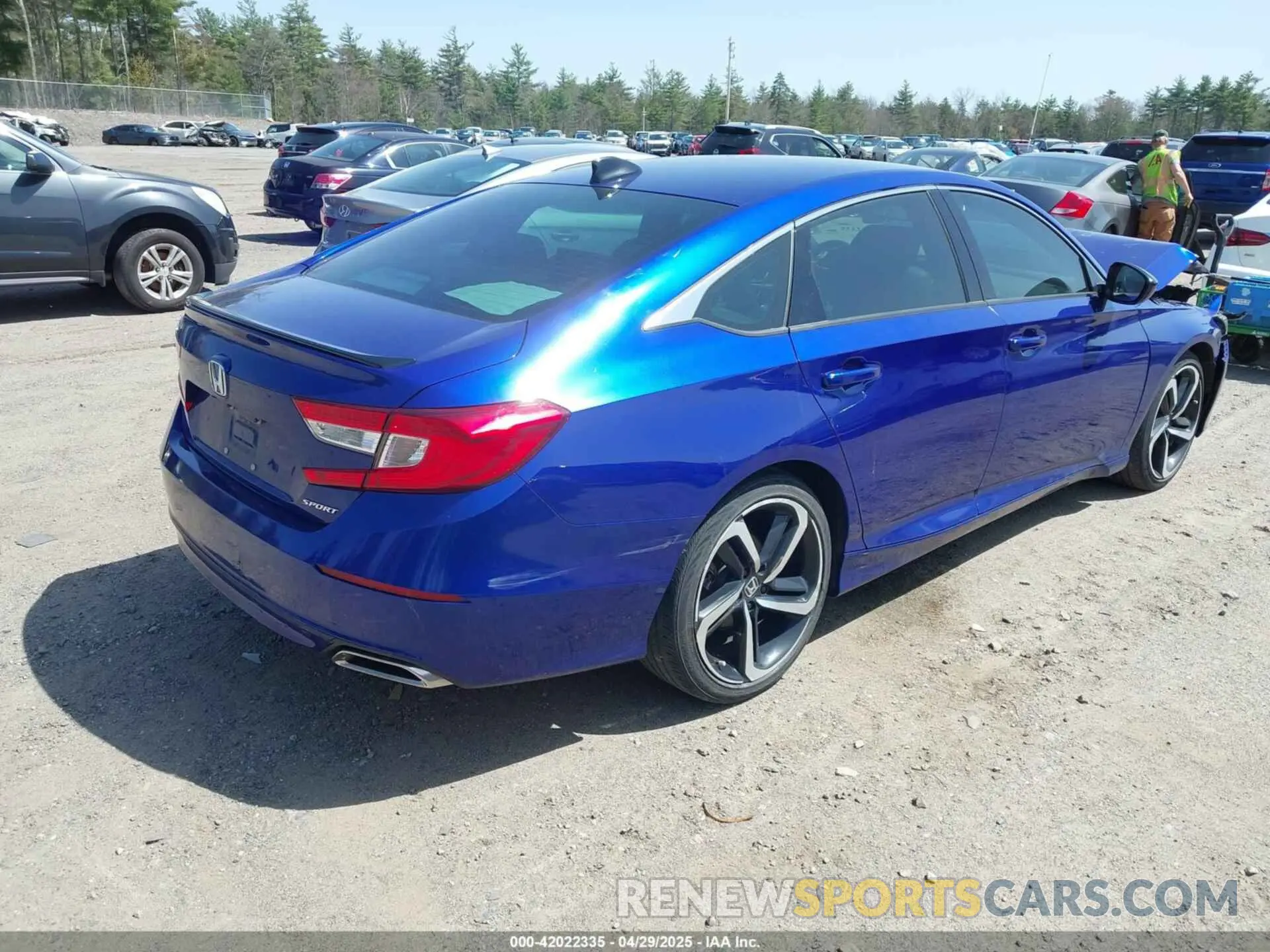 4 Photograph of a damaged car 1HGCV1F38NA042831 HONDA ACCORD 2022