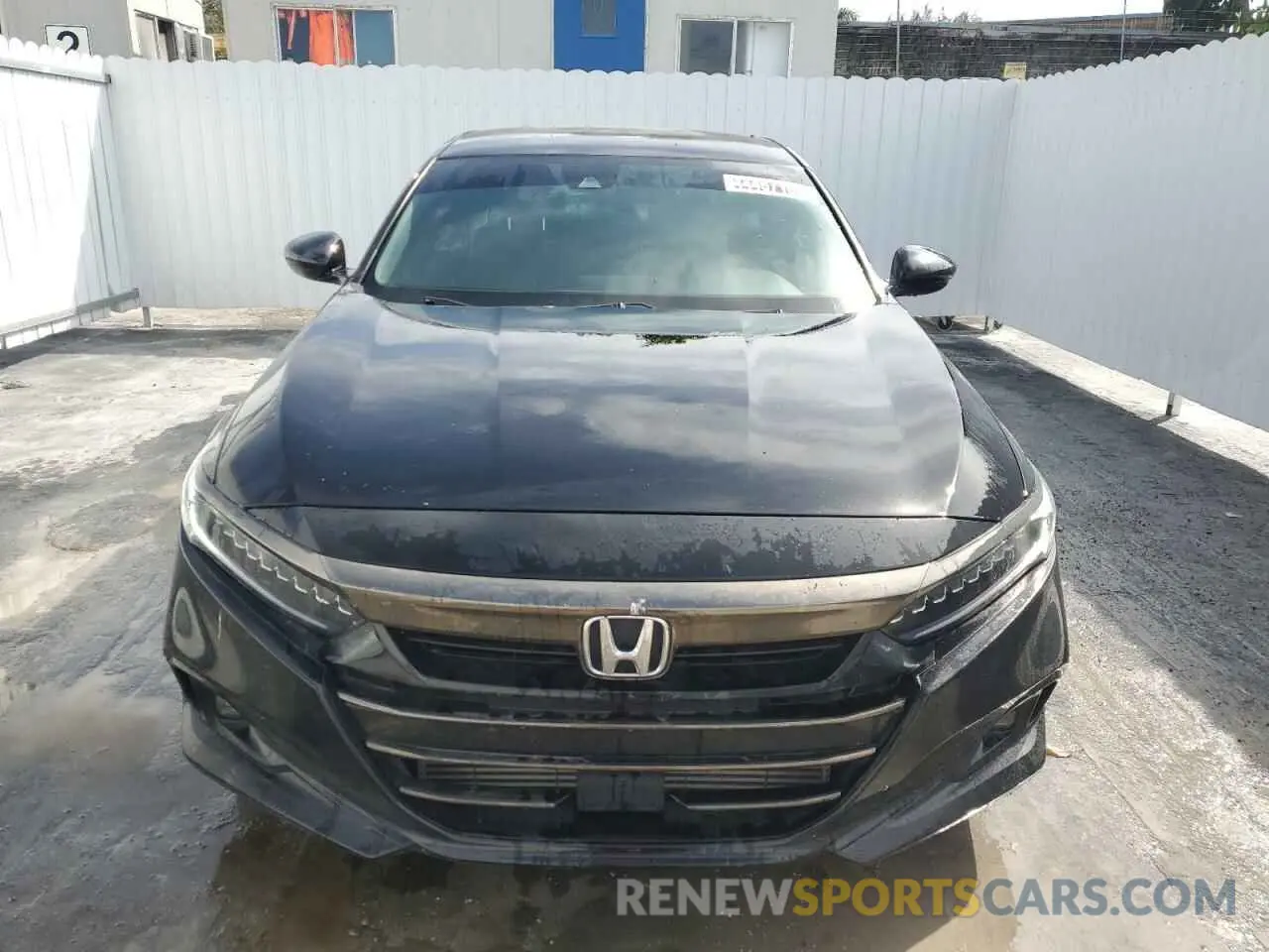 5 Фотография поврежденного автомобиля 1HGCV1F38NA054770 HONDA ACCORD 2022