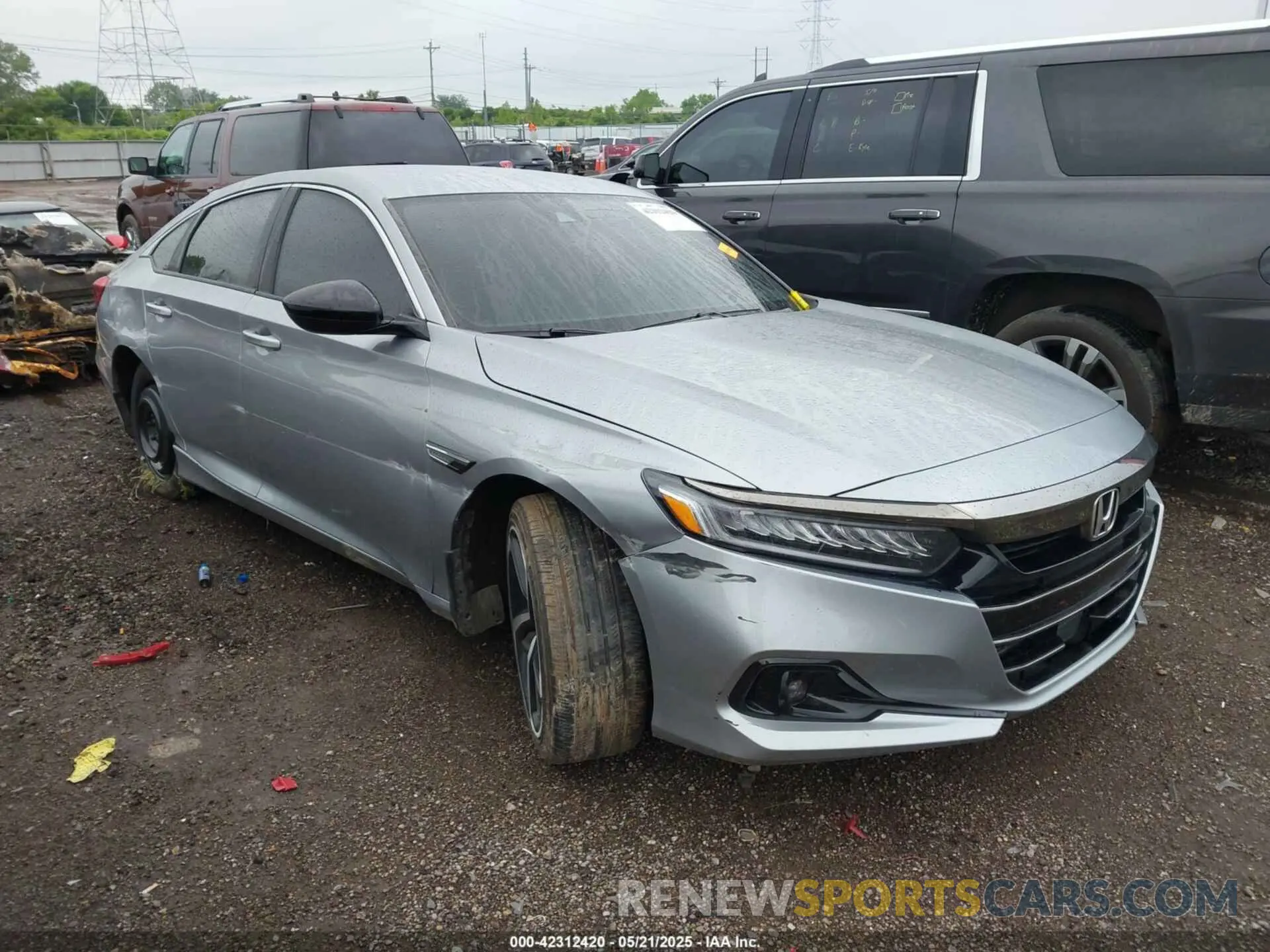 1 Фотография поврежденного автомобиля 1HGCV1F38NA058818 HONDA ACCORD 2022