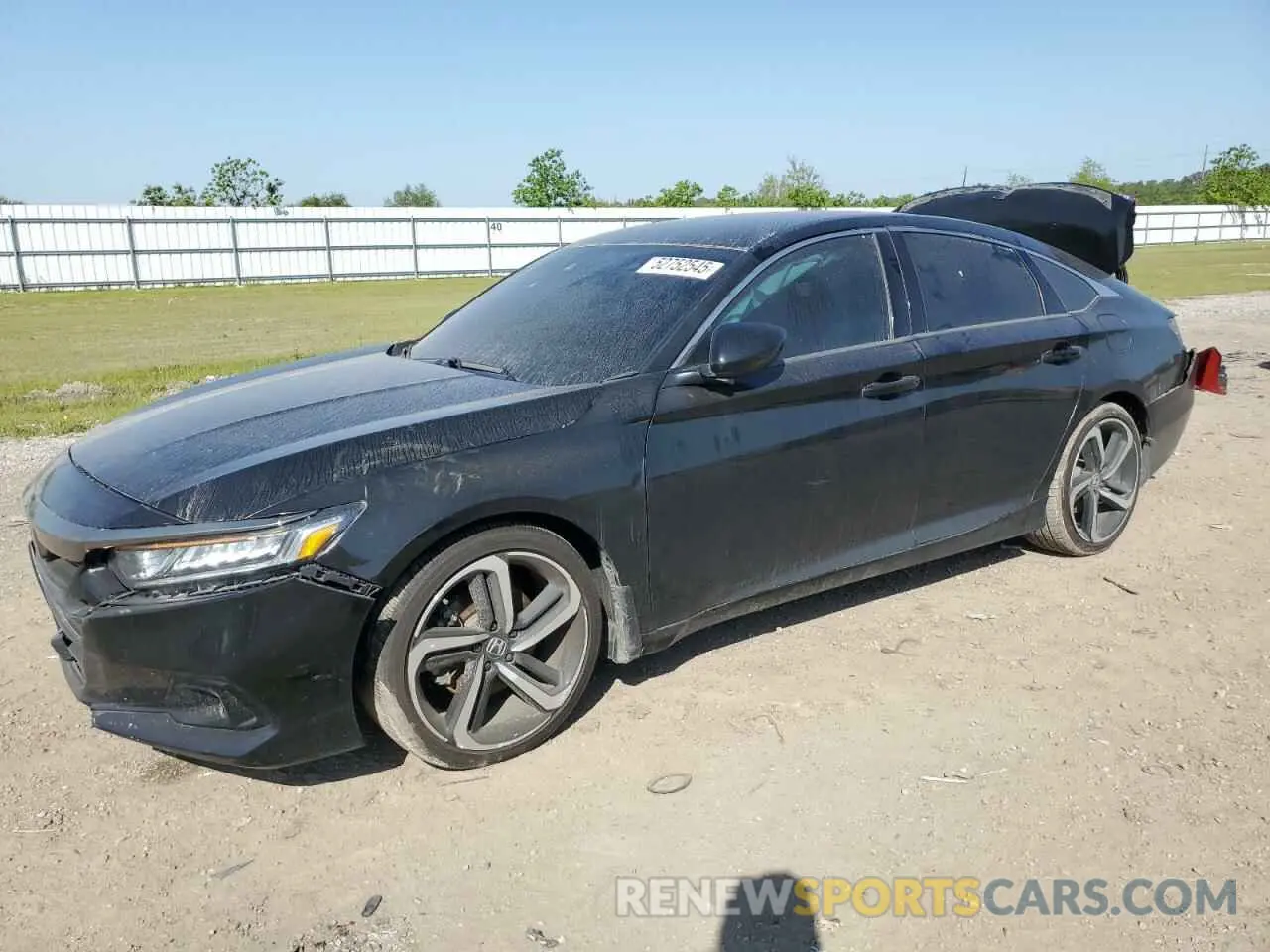 1 Фотография поврежденного автомобиля 1HGCV1F38NA080236 HONDA ACCORD 2022