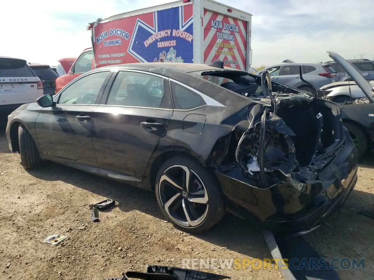 2 Фотография поврежденного автомобиля 1HGCV1F38NA089034 HONDA ACCORD 2022